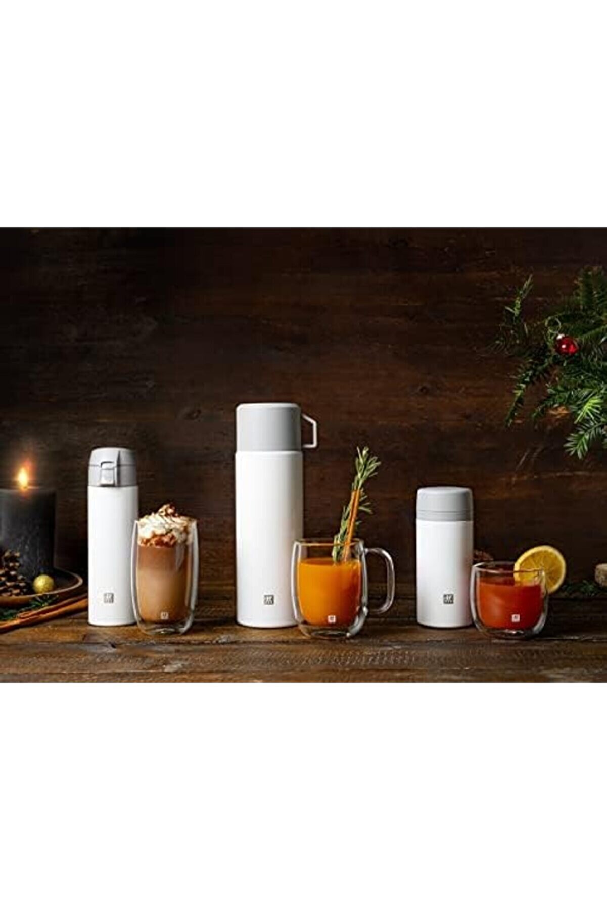 Thermo 18 Saat 24 Saat Soğuk Tutar, Paslanmaz Çeli̇k, Beyaz, 1 Li̇tre 1014773