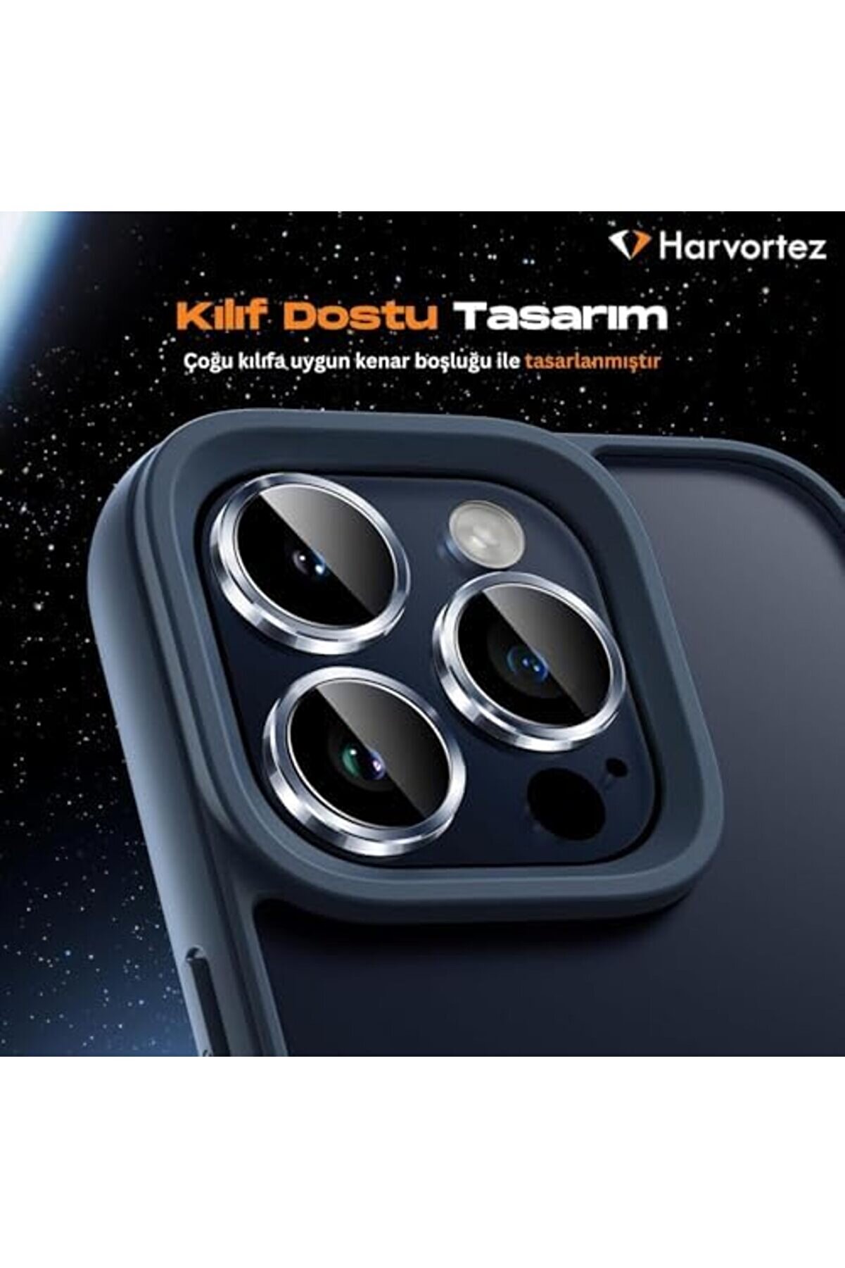 14 Pro,14 Pro Max İçi̇n, Kamera Lens, Basi̇t Kurulum, Hd Berrak Görüntü, Metal Çerçeve, 9H Temperli̇ Ca