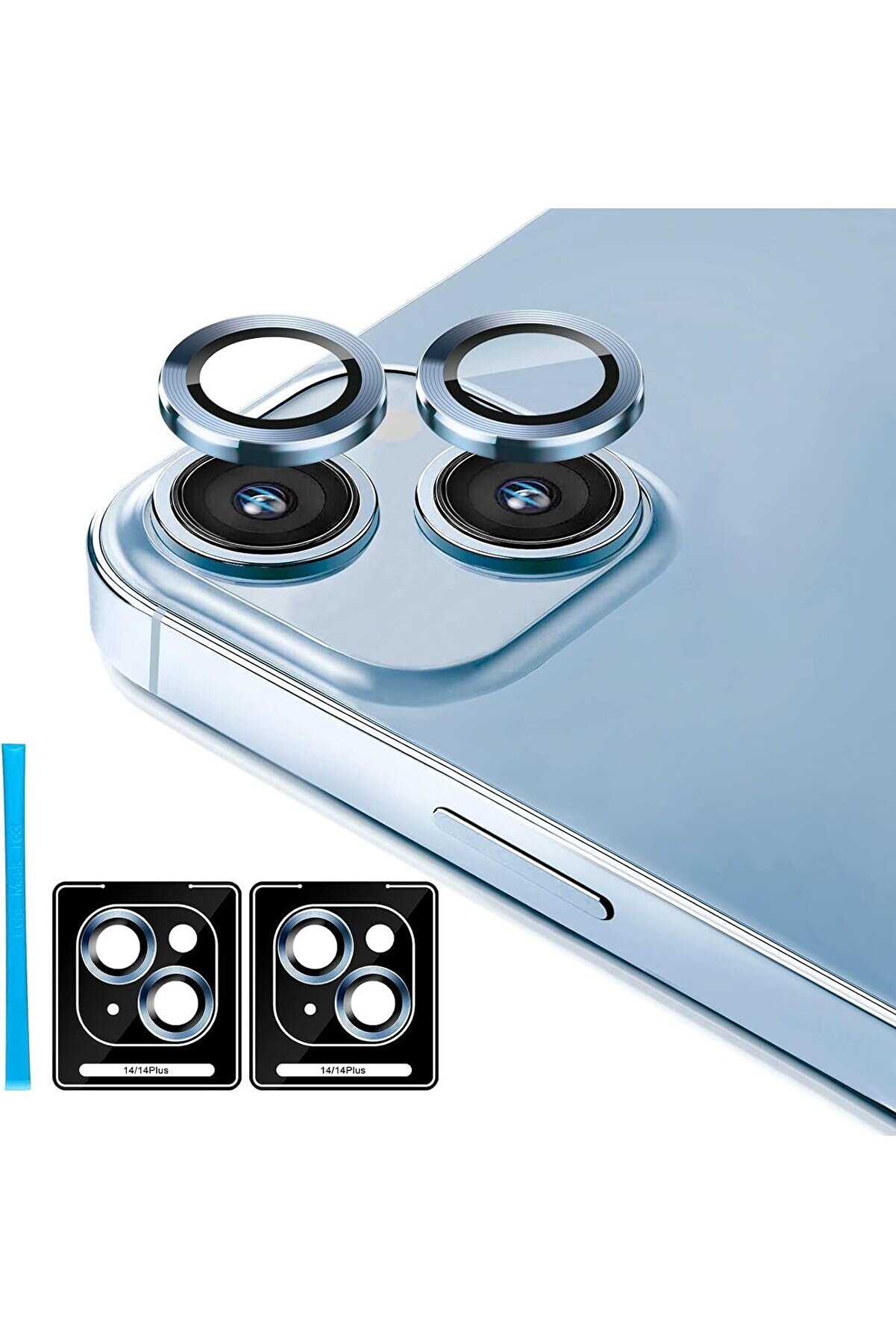 STOREMAX 15 15 için Kamera Lens Kamera Ultra Yüksek Kaliteli Cam Lens Mercek (Mavi (Sierra )) 1014773