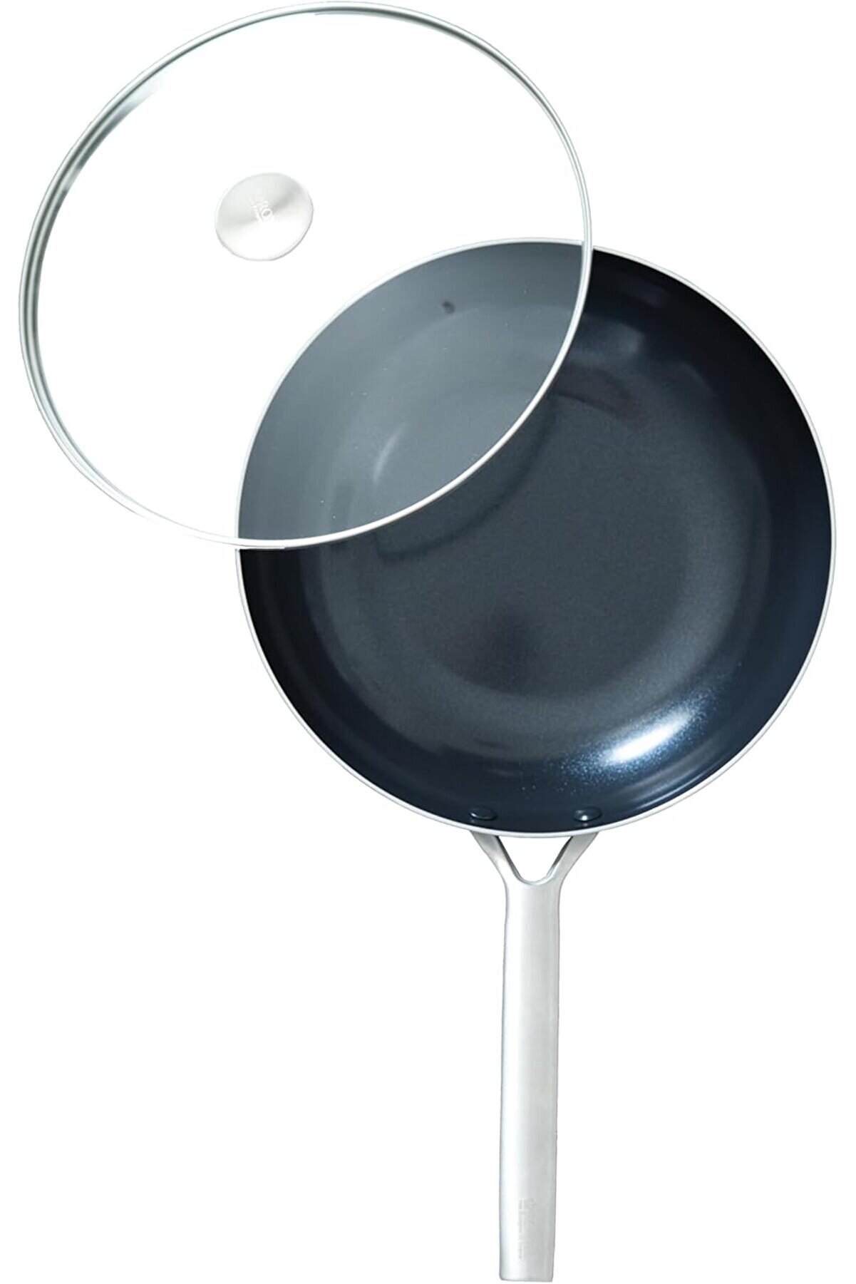 STOREMAX shopverse van Kempen & Begeer 28 Cm Wok Fırına Girebilen Seramik Kaplama Cam Kapaklı Çelik trendflic