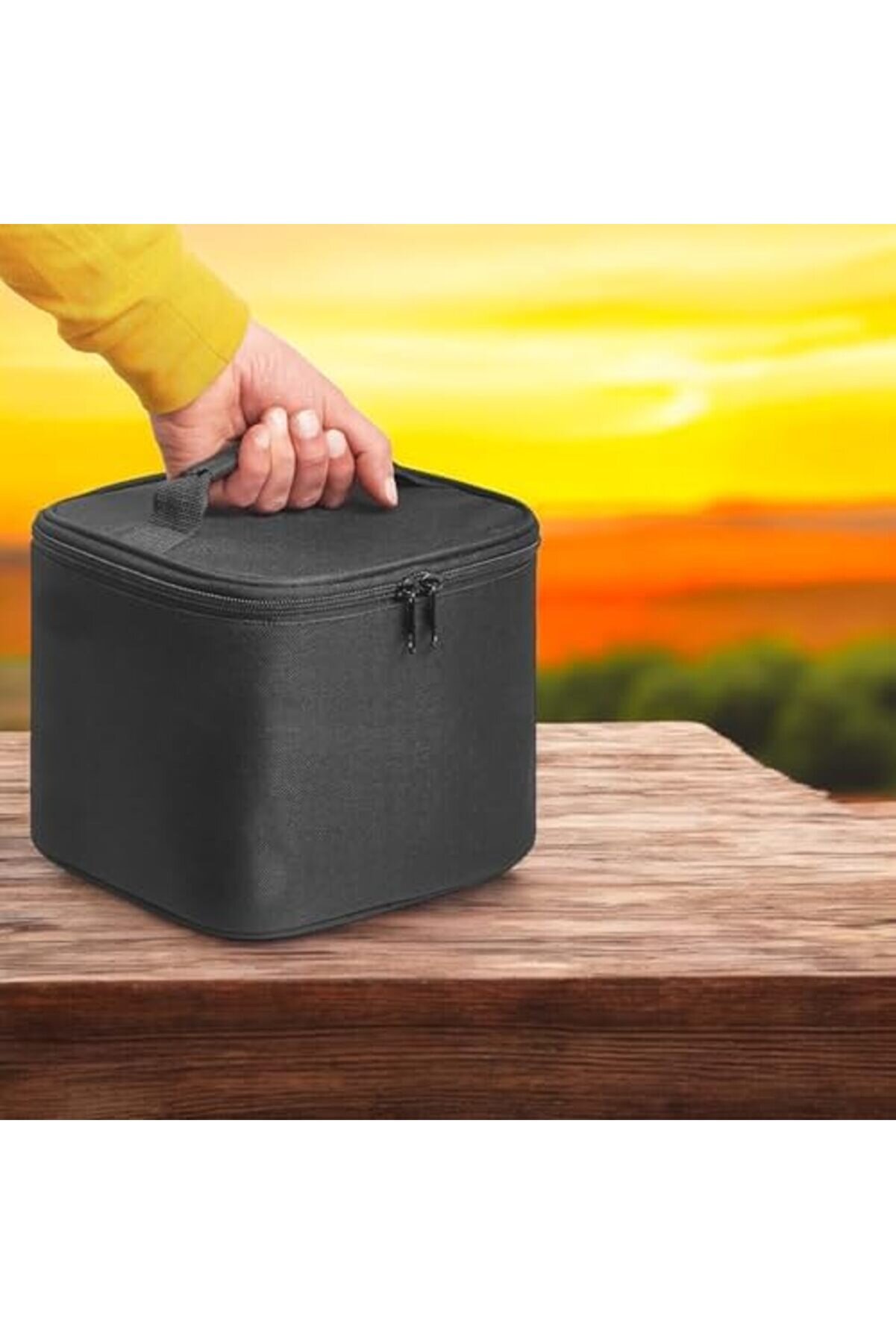 8 Li̇tre Termos Çanta – Isı Yalıtımlı Termal Yemek Ve İçecek Taşıma Çantası, Sıcak & Soğuk Koruma, Pi̇