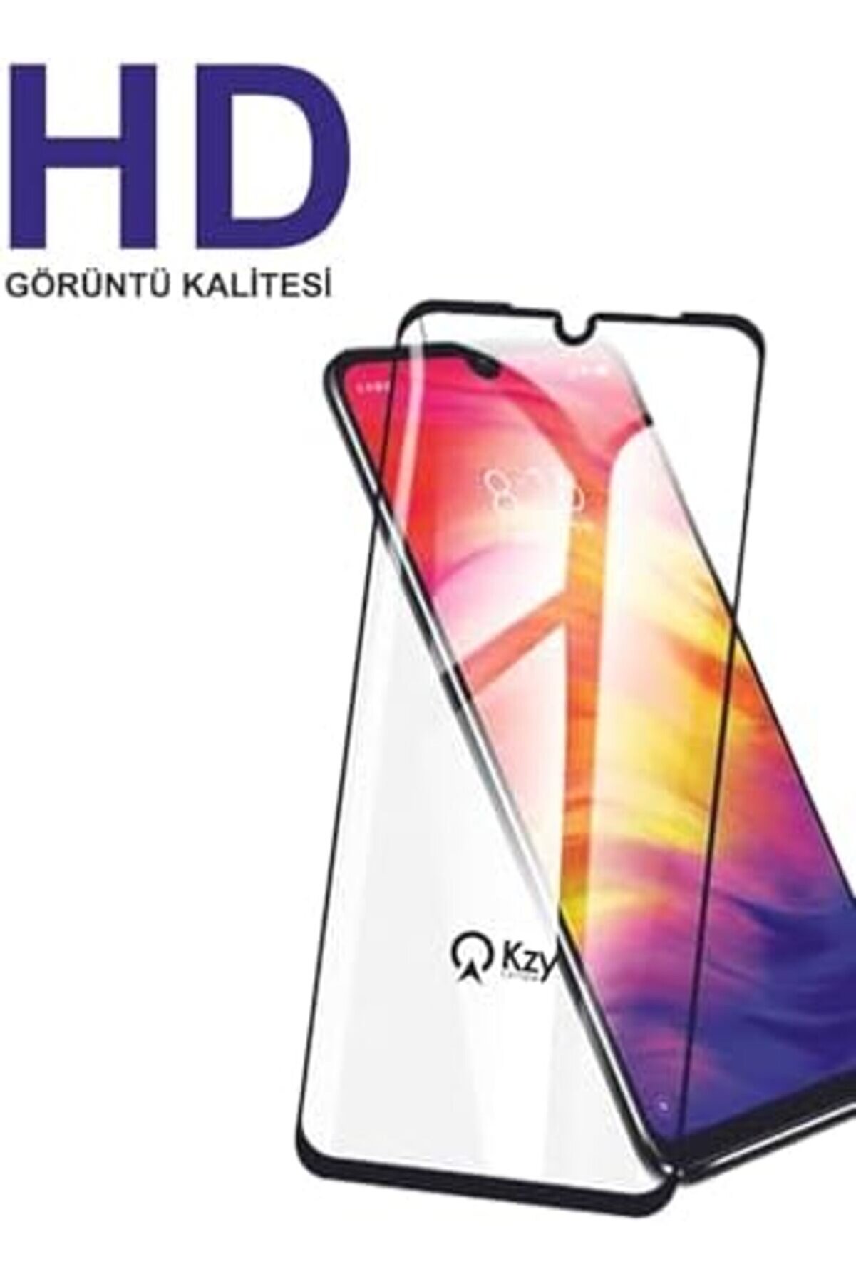 İleti̇şi̇m M34 İle Uyumlu Tam Kaplayan 21D Temperli̇ Ekran Cam 1014773