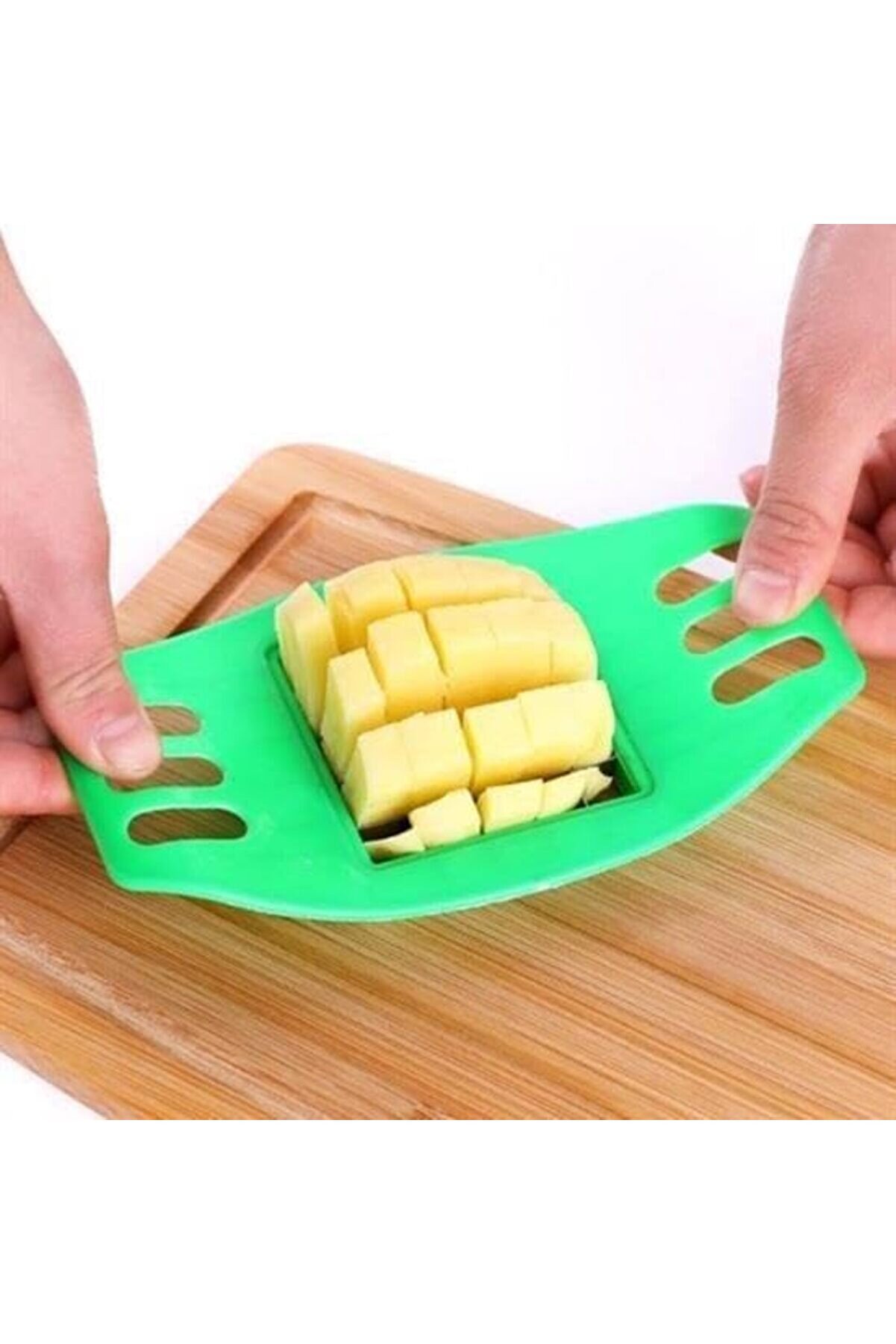 Modashi̇ne Outlet Kare Di̇zayn Prati̇k Patates Di̇li̇meme Aleti̇ Aparatı Bıçağı Modascope 1014773