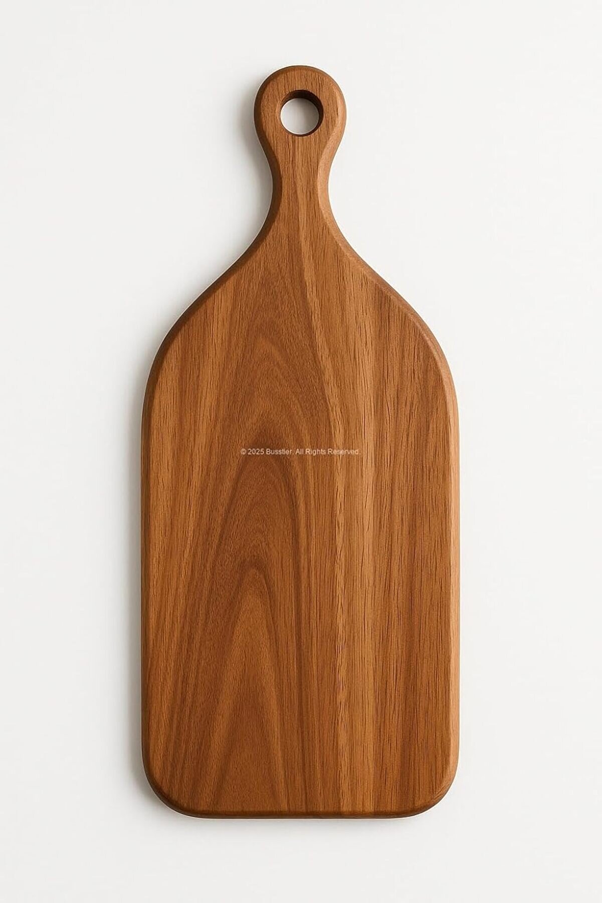 STOREMAX mrtshoppng Modern Akasya Ağacı Kesme Tahtası 39x19 cm Ergonomik Asılabilir Saplı Ahşap Bıçak Dostu D