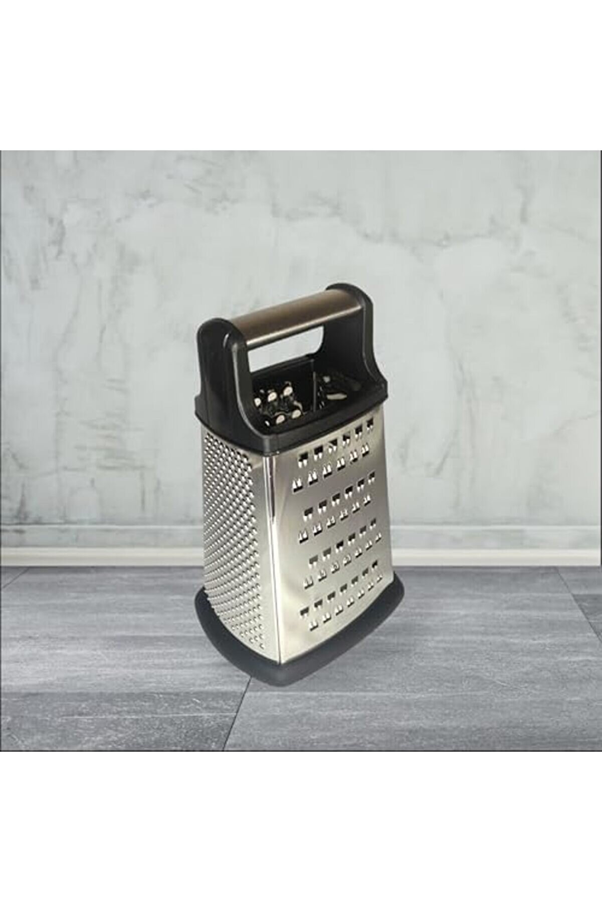 Modashi̇ne Kararmaz Çeli̇k Rende 4 Şeki̇lli̇- 19 Cm Modascope 1014773