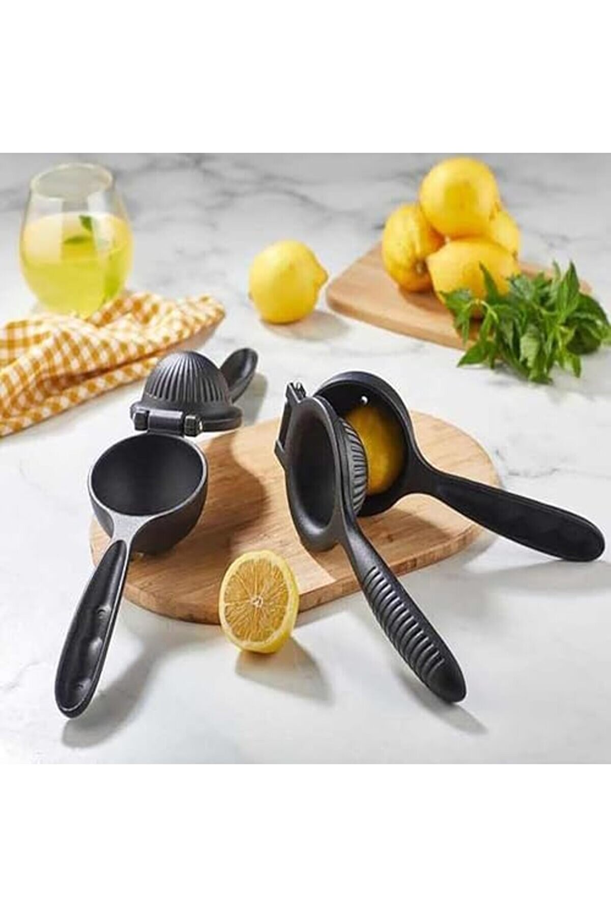 Modashi̇ne Sıkacağı, Si̇yah Döküm Metal, El Ti̇pi̇ Modascope 1014773