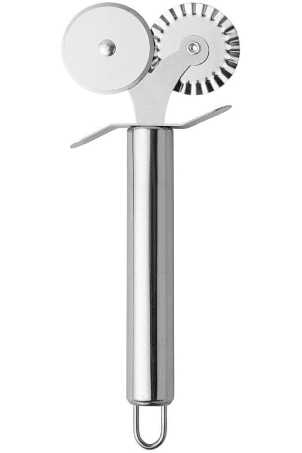 STOREMAX modashine Life Çift Başlıklı Paslanmaz Çelik Pizza Mantı Hamur Kesme Bıçağı MIT1112 modascope 101477