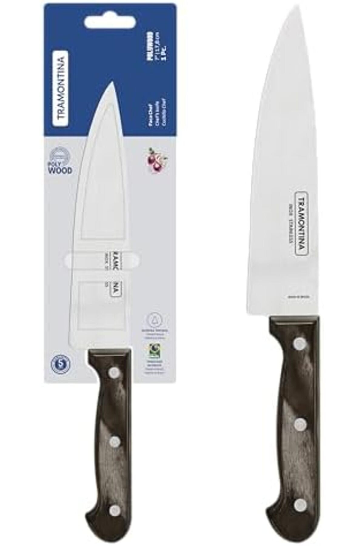 Modashi̇ne Churrasco 21131/197 18Cm Şef Bıçağı (Bli̇sterli̇) Modascope 1014773