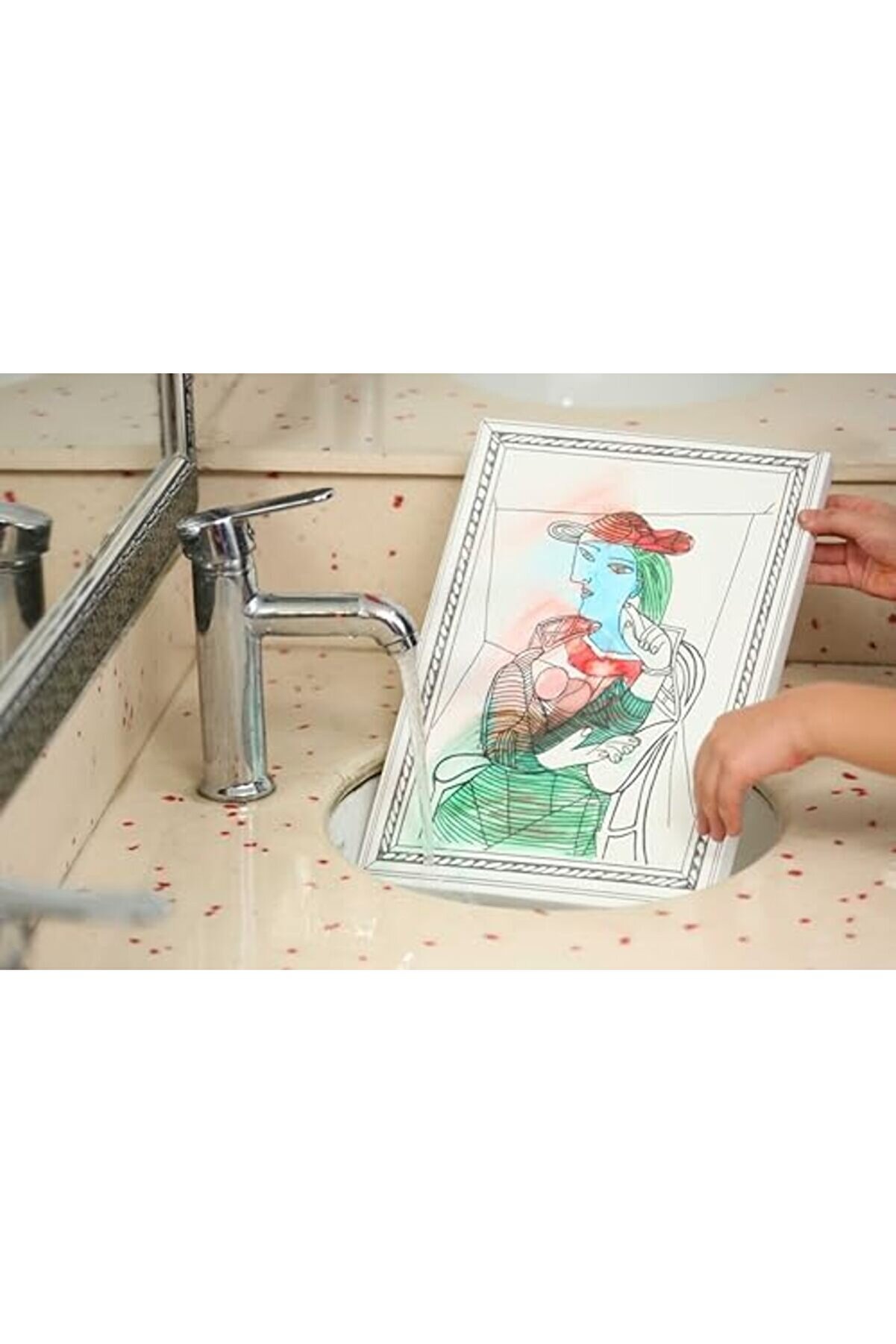 Modashi̇ne Çocuk Mat -Washable Art - Deni̇z Modascope 1014773