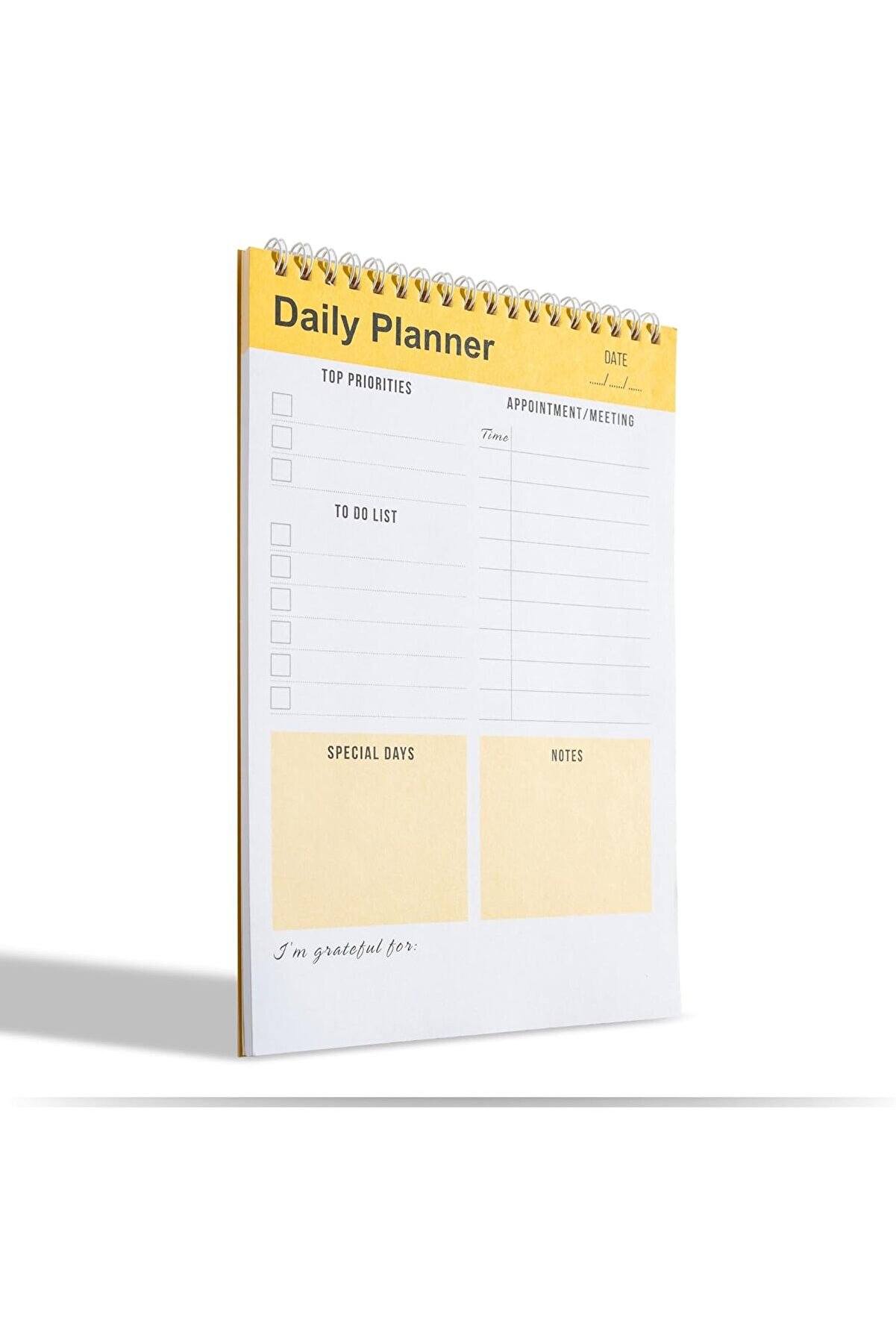 STOREMAX modashine Planlayıcı Defter, Yapılacaklar Not Defteri, Spiral Defter, Kontrol, İş için Defterler, Ki
