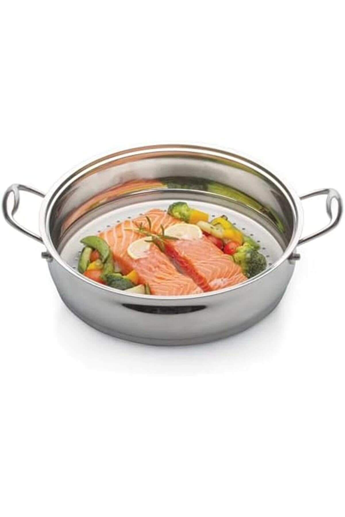 Modashi̇ne Zeno 18/10 Paslanmaz Çeli̇k Buharda Pi̇şi̇ri̇ci̇ Süzgeç 28 Cm Modascope 1014773