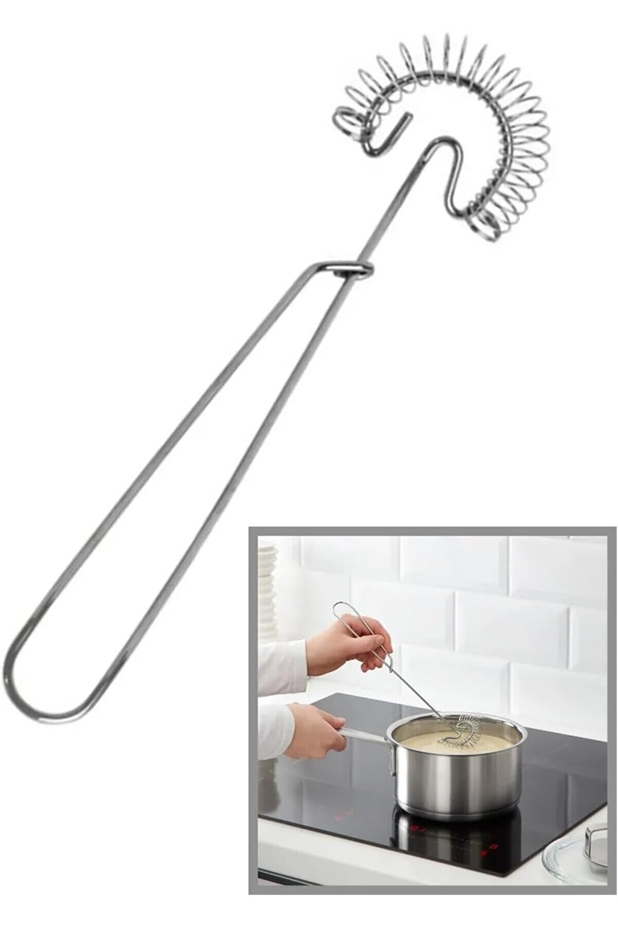 STOREMAX pltnstoreshop Home Pratik Paslanmaz Lüx Çelik Çırpıcı,Yaylı Yumurta Çırpıcı Çelik Çırpıcı,Çırpma Tel