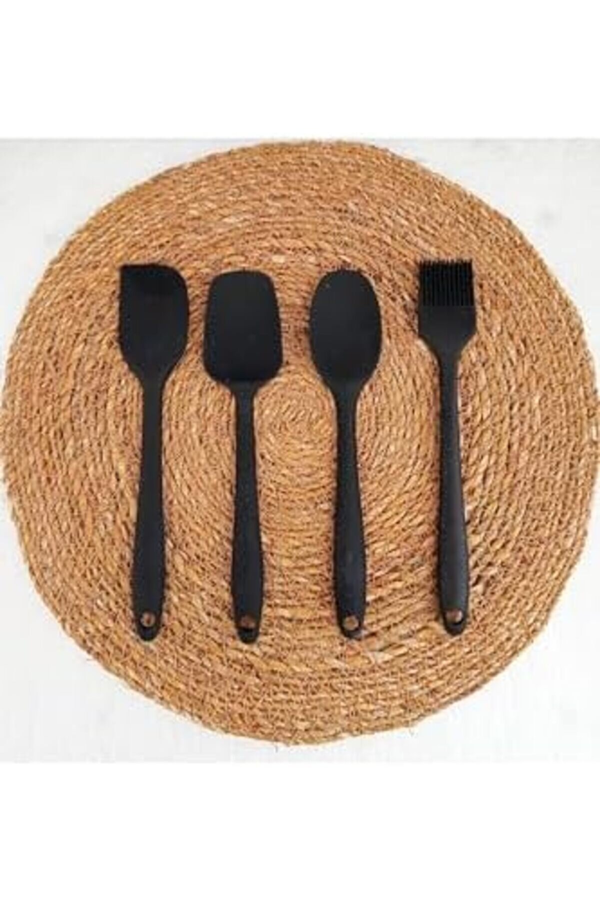 Modashi̇ne Parça Si̇li̇kon Yumurta Fırçası Kaşık Bıçak Spatula Seti̇ Dayanıklı Modascope 1014773