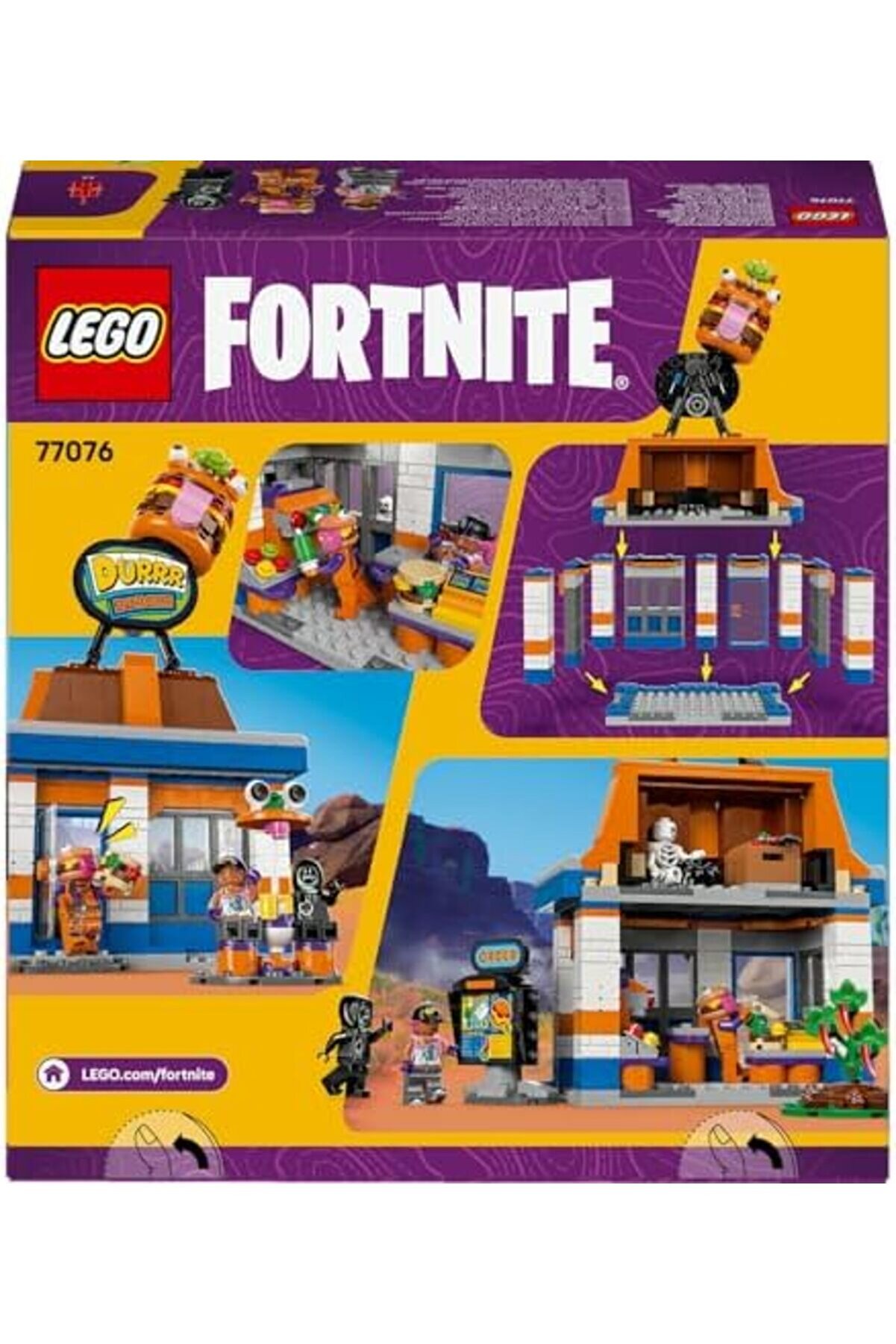 Modashi̇ne Fortni̇te Durrr Burger Restoranı 77076-10 Yaş &Uuml;zeri̇ &Ccedil;ocuklar İ&ccedil;i̇n Bombacı, Burger Bey, Ruh