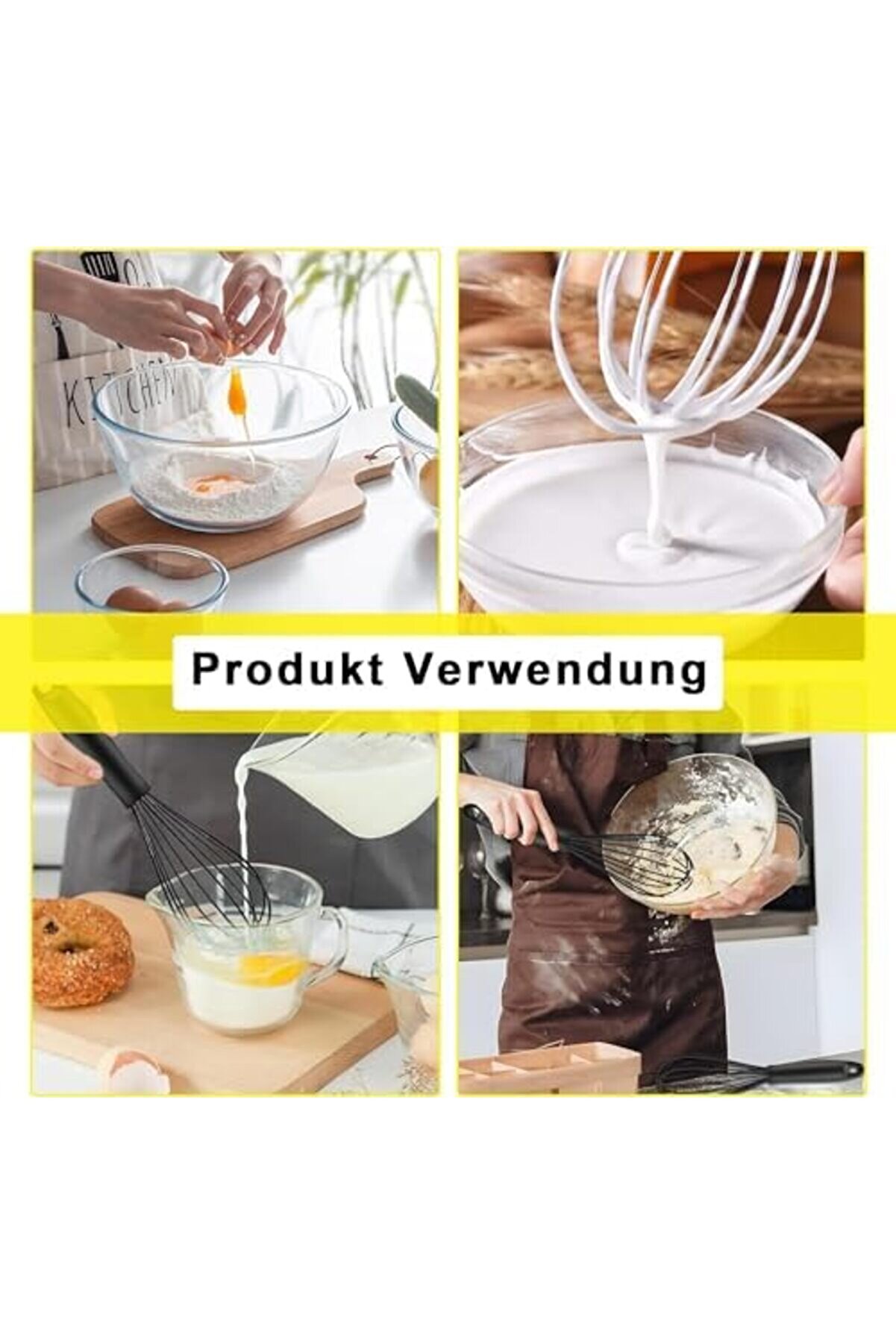 Home Büyük Boy Si̇li̇kon Çırma Teli̇,Si̇li̇kon Çırpıcı,Yumurta,Ayran Ve Pasta İçi̇n Çırpma Teli̇ (2) 11757