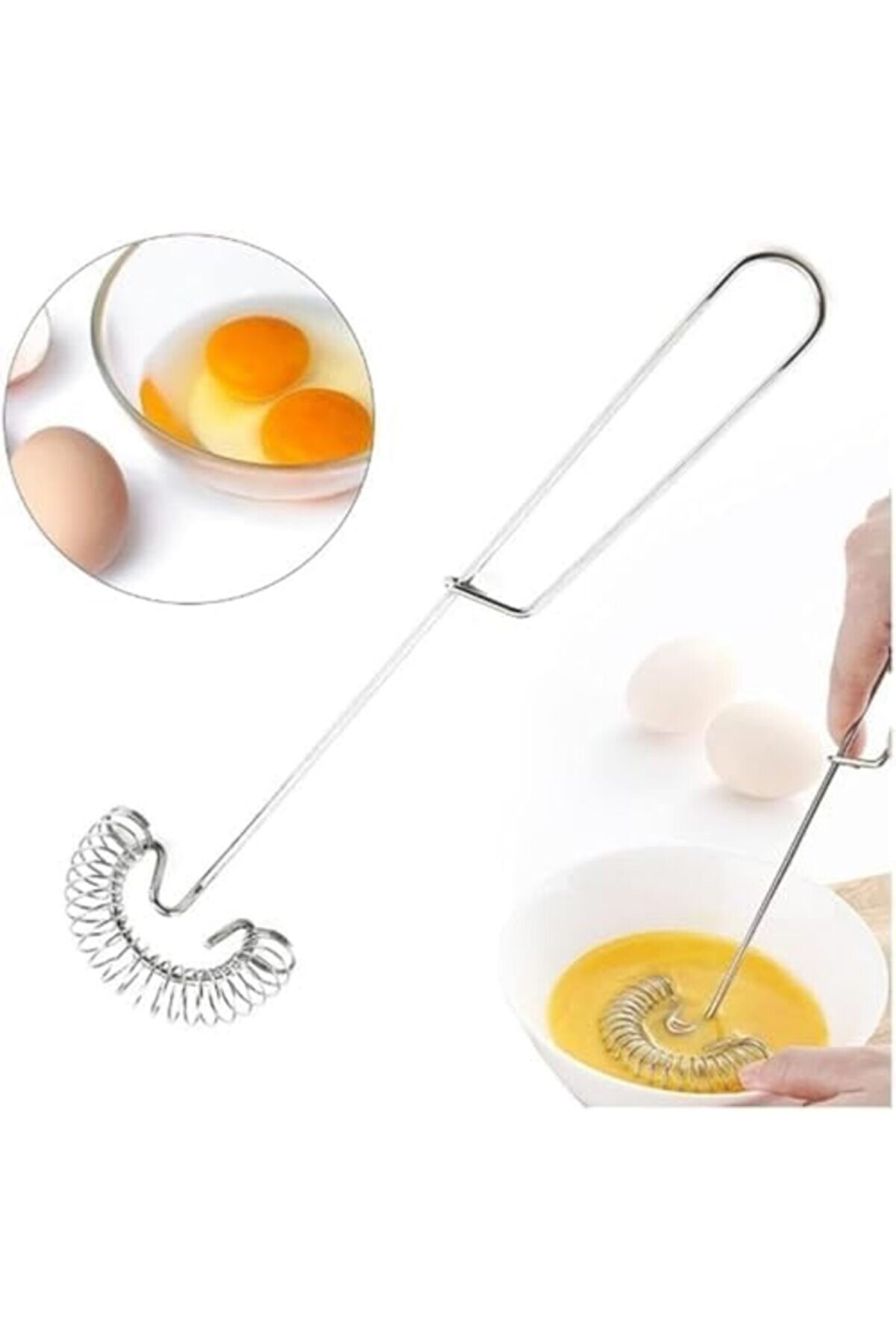 Pltnstoreshop Home Prati̇k Paslanmaz Lüx Çeli̇k Çırpıcı,Yaylı Yumurta Çırpıcı Çeli̇k Çırpıcı,Çırpma Tel