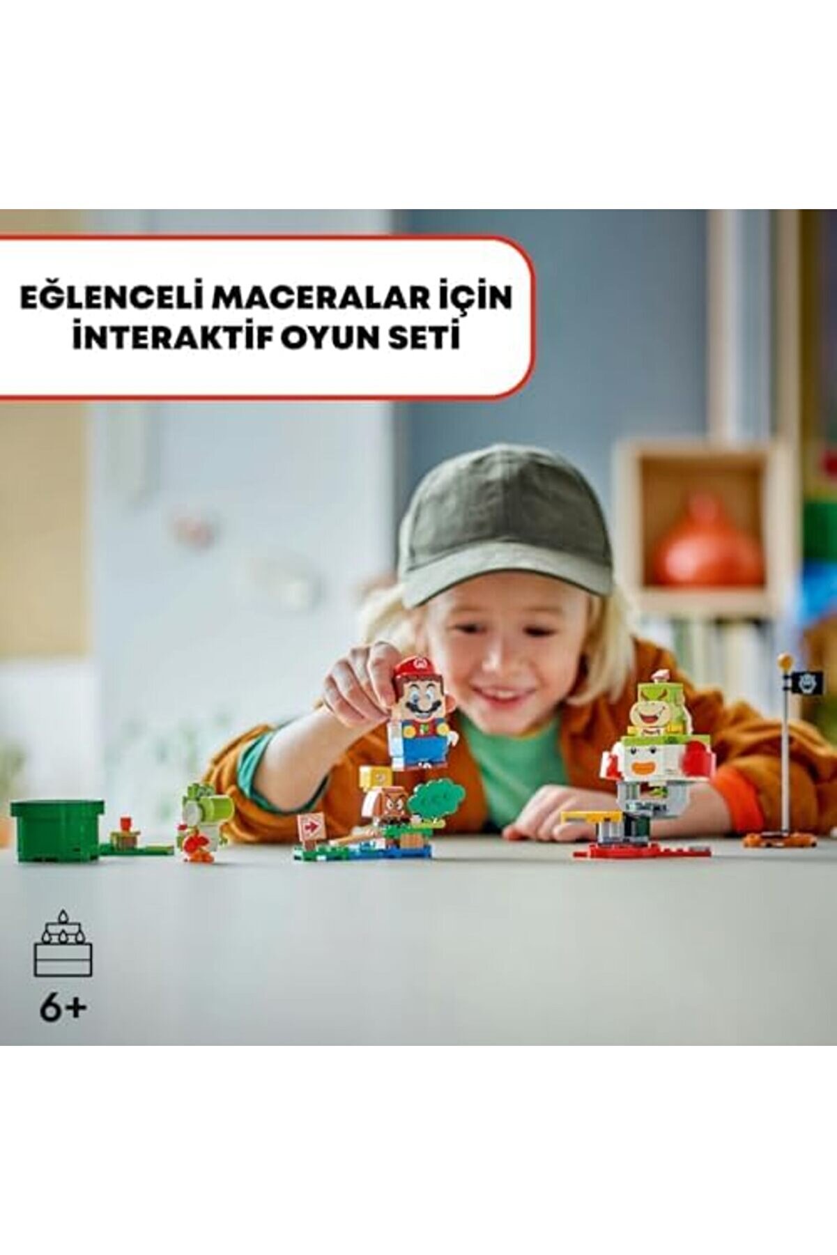 Modashi̇ne Super Mari̇o İnterakti̇f Mari̇o İle 71439-6 Yaş Ve Üzeri̇ Kız Ve Erkek Çocukları İçi̇n Yoshi̇ Oy