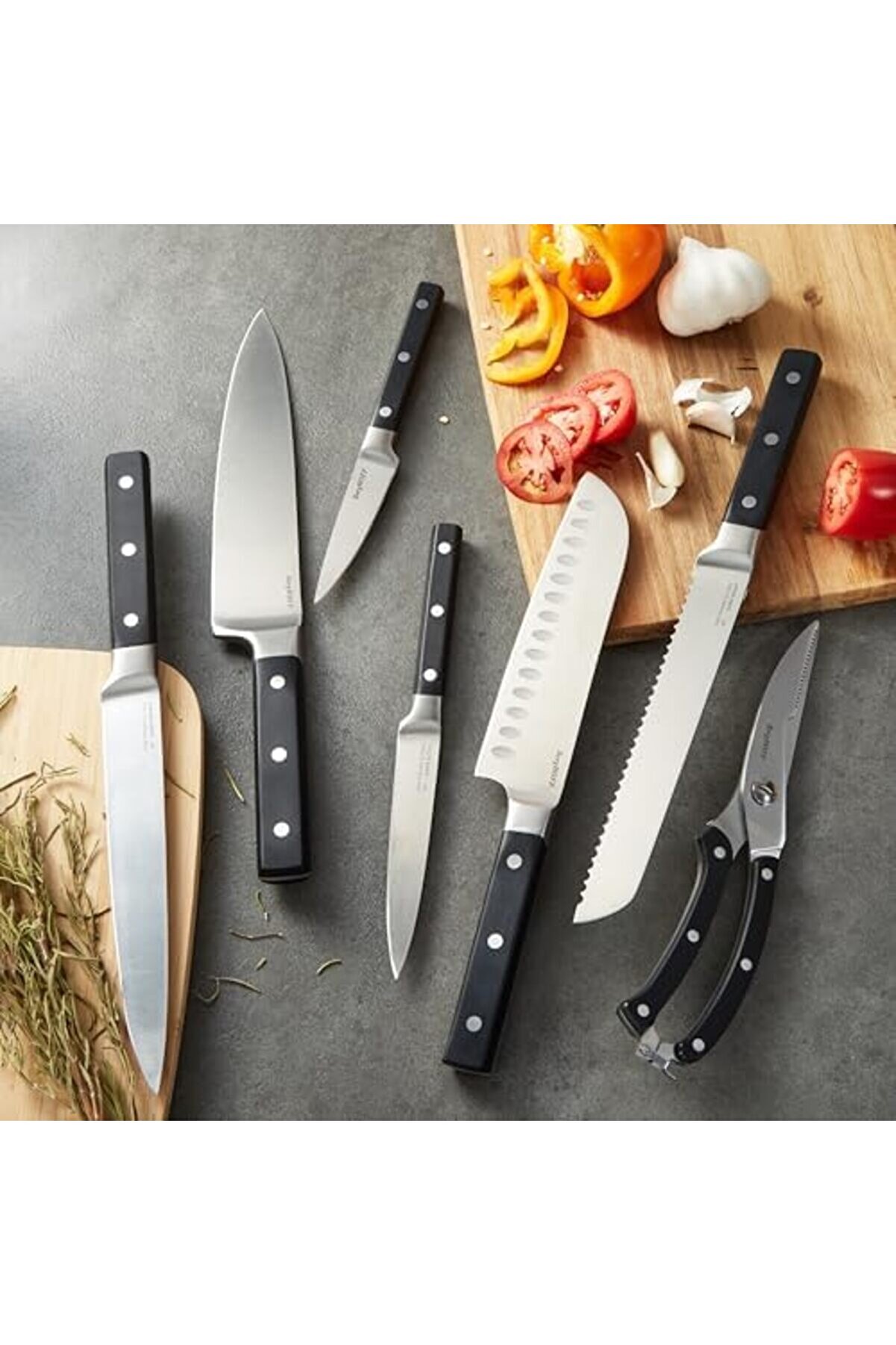 Modashi̇ne Di̇na Gene Santoku Bıçağı 20Cm Modascope 1014773
