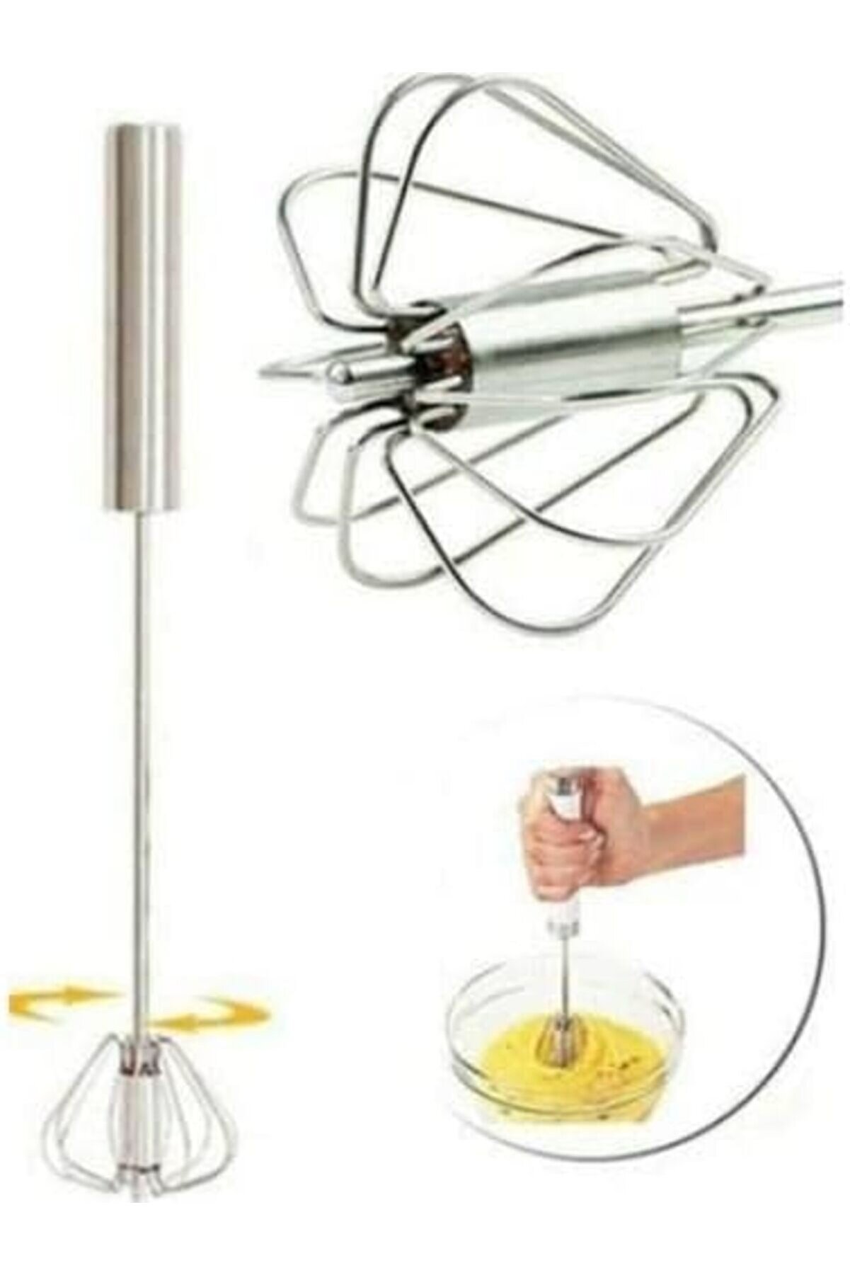 STOREMAX modashine Bas Çek Mikser Basmalı Yumurta Omlet Çırpıcı modascope 1014773