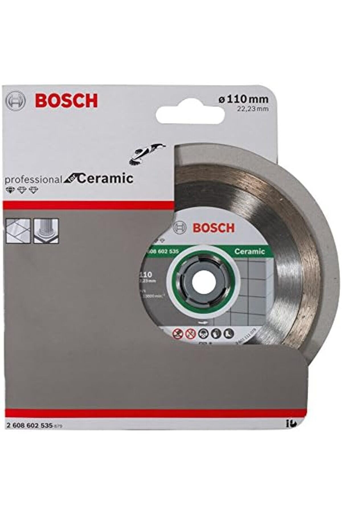 Professi̇onal Accessori̇es Kesme Di̇ski̇, Serami̇k İ&ccedil;i̇n, 2608602