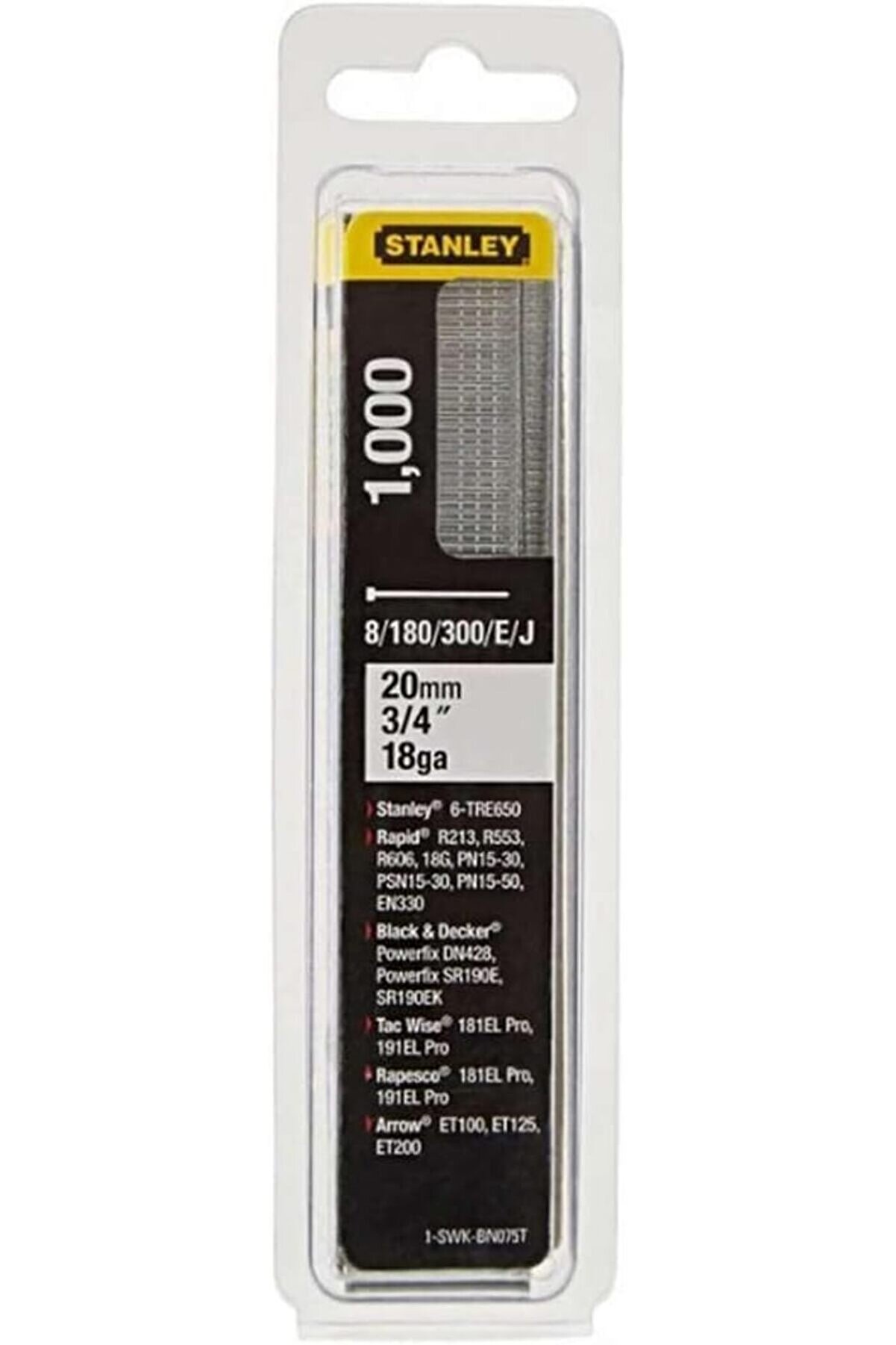 STOREMAX Gömülü çivi 20 mm/5/8 Pl/18 ga. 1175713
