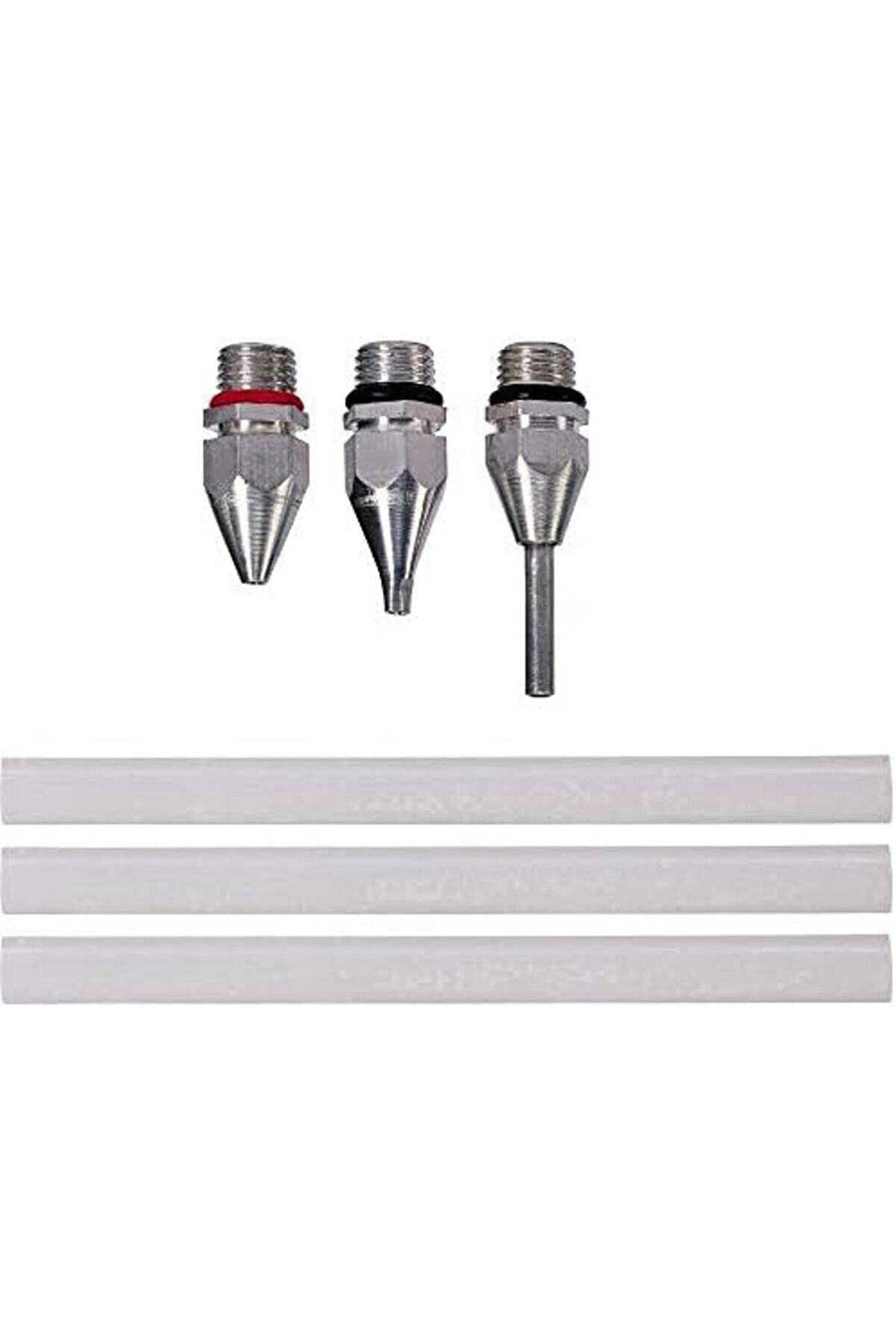 Si̇li̇kon Mum Tabancası Tc-Gg 30 (Mekani̇k Tutkal Besleme, Görünür Pencere, Destek Ayağı,, Düz Ve Uzatm