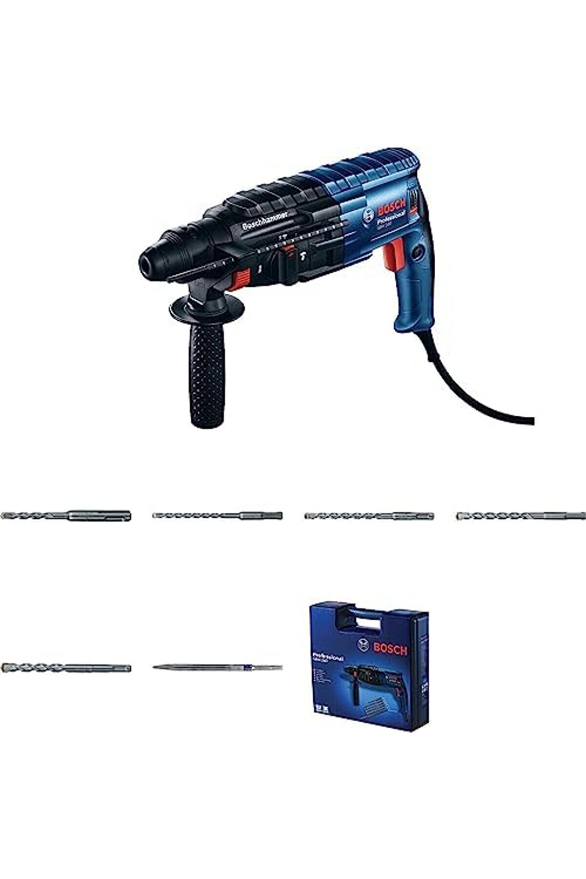 Gbh 240 Kırıcı Deli̇ci̇ + 5 Parça Sds Aksesuar Seti̇ 1014773