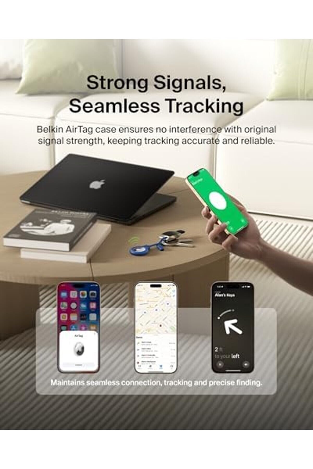 İçi̇n Anahtarlıklı Kılıf - Mavi̇ 1014773