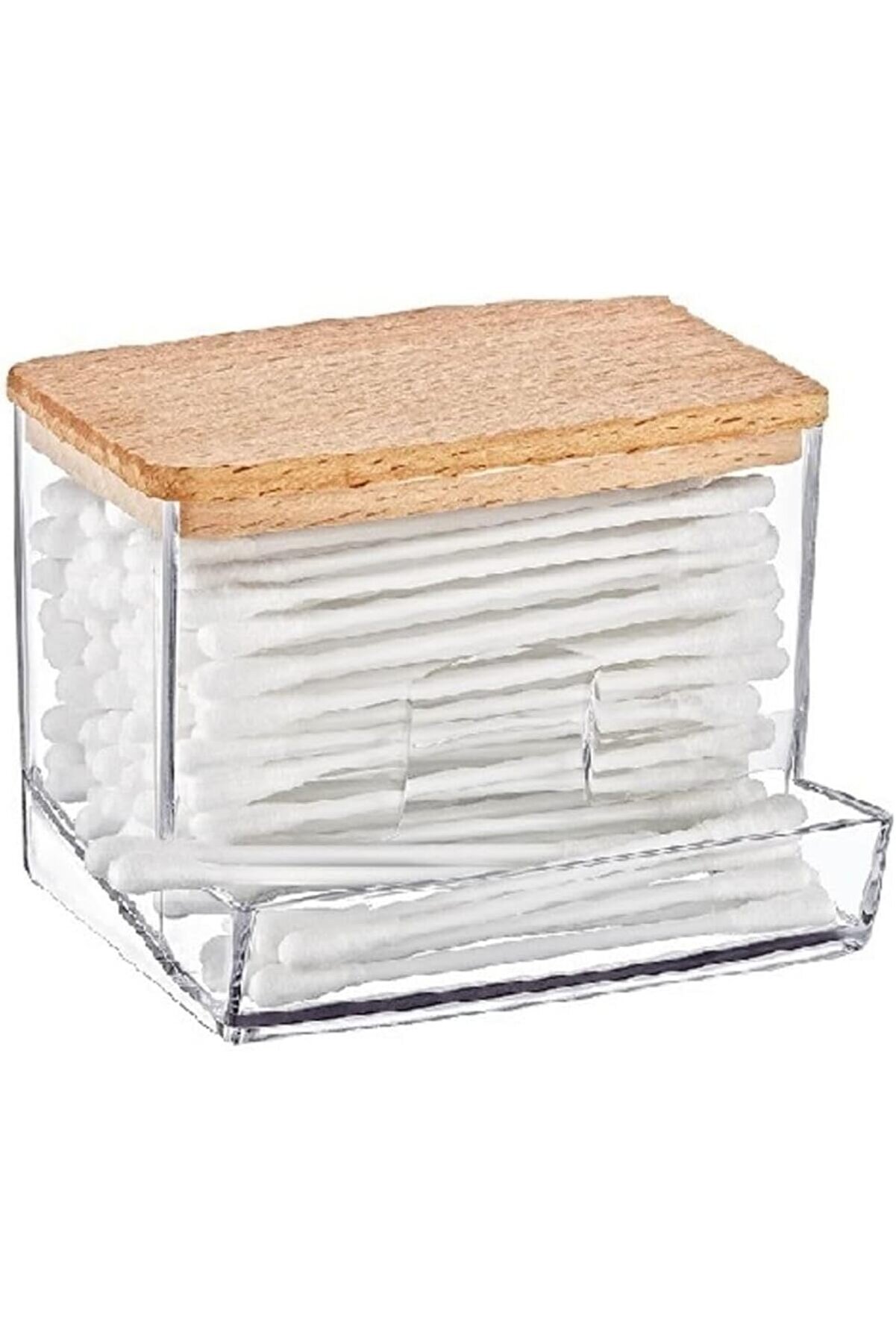 STOREMAX up Ahşap Kapak Pamuklu Çubuk Organizeri 1014773