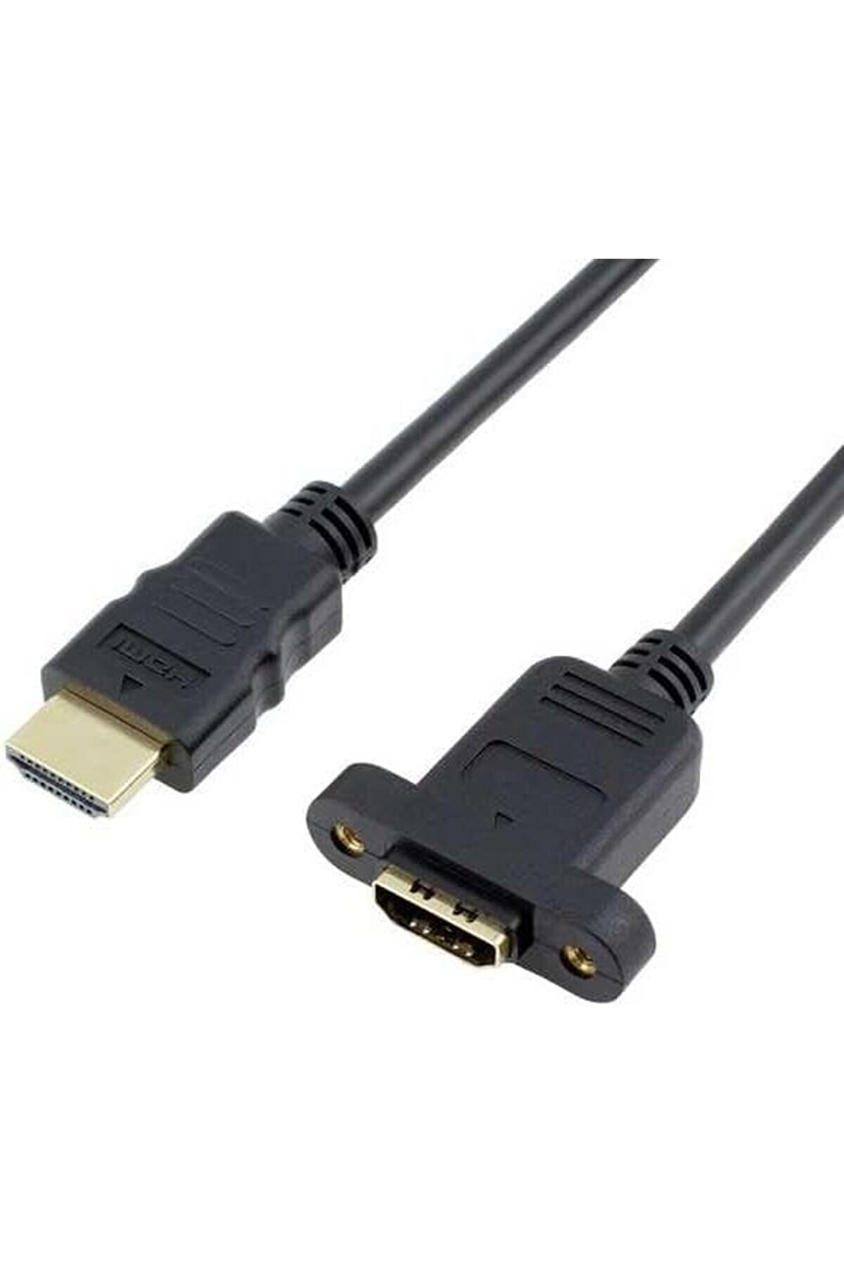 STOREMAX 30 Cm Hdmi Uzatma Kablosu Dişi Erkek HDMI Vidalı Tip Panel Hdmi 1014773