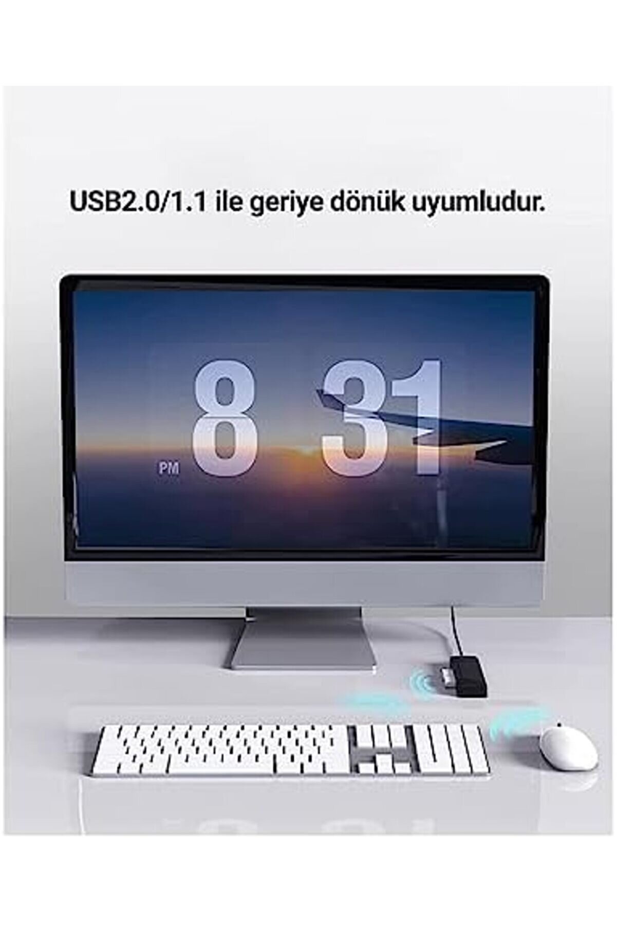 4 Port Usb 2.0 Ultra Sli̇m Çoklayıcı Hub, Si̇yah, Fl02 978262
