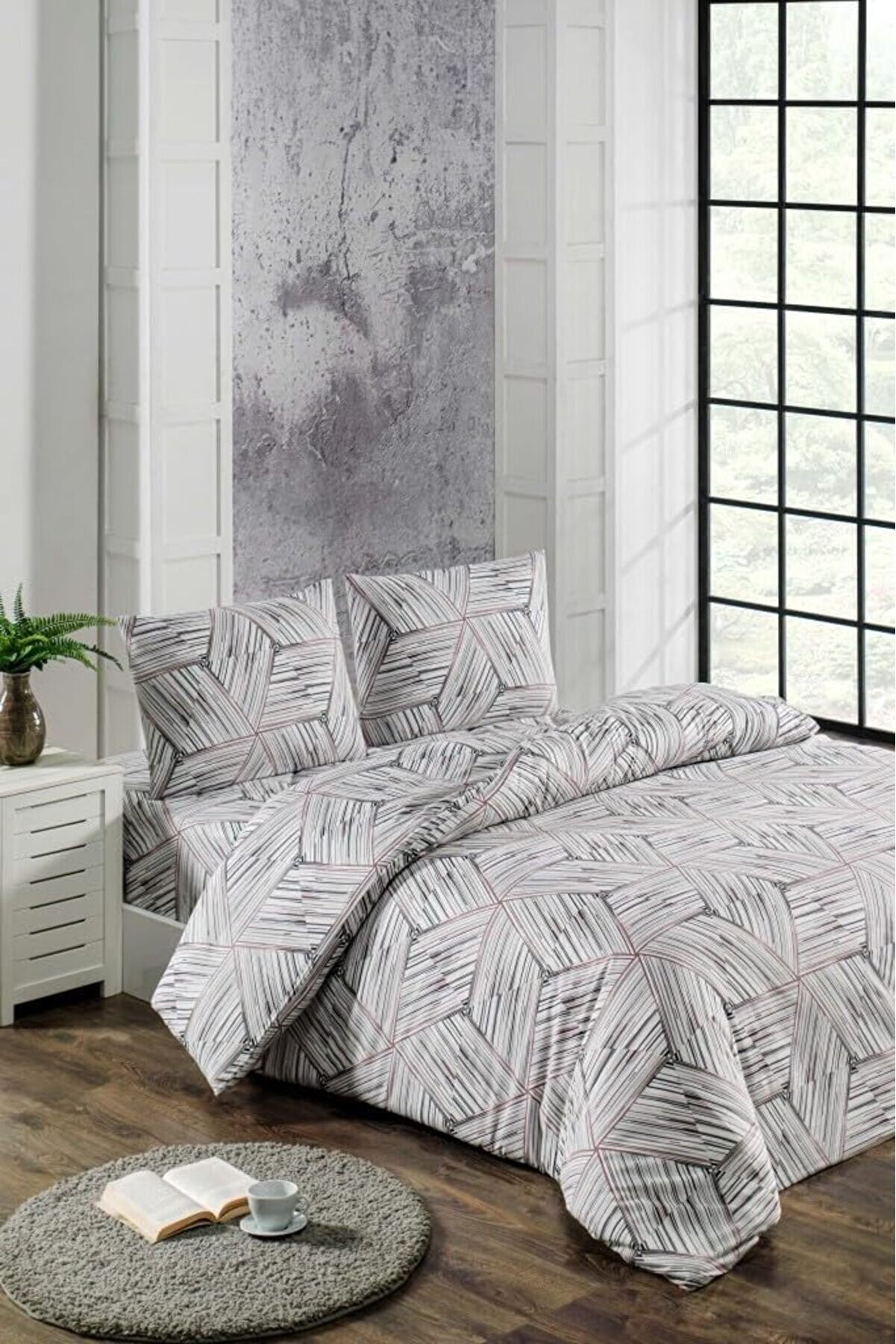 STOREMAX Lizbo Nevresim Takımı Ranforce Çift Kişilik 200x220 1014773