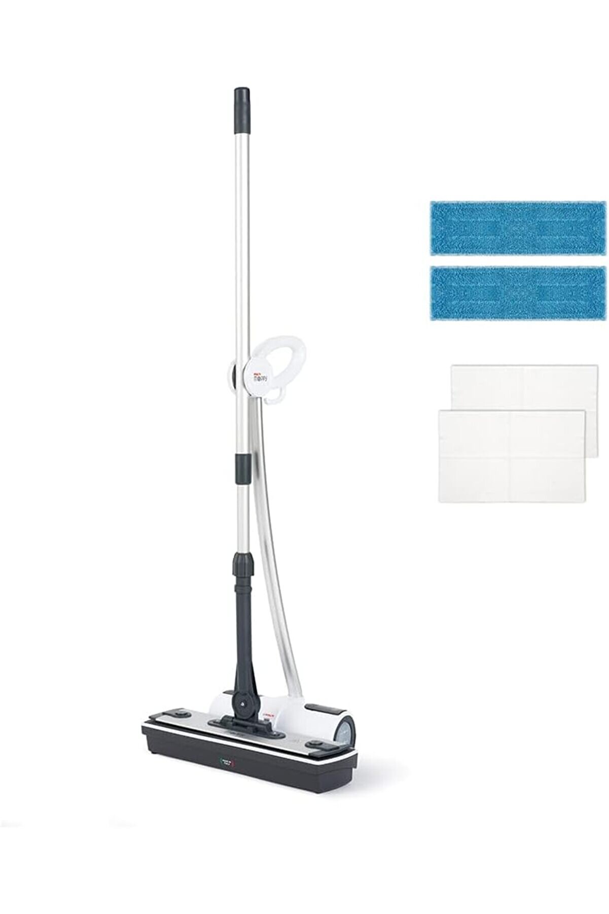 STOREMAX Moppy Kablosuz Buharlı Temizleyici Paspas, Beyaz 1014773