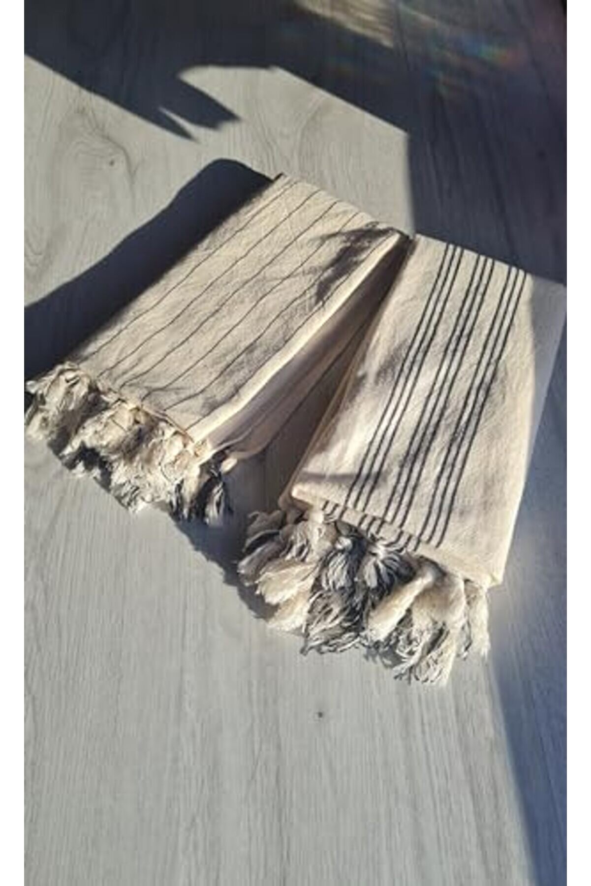 2 Li̇ Mutfak Kurulama Bezi̇%100 Pamuk Kara Tezgah Peşki̇r 50X90 Cm 1014773