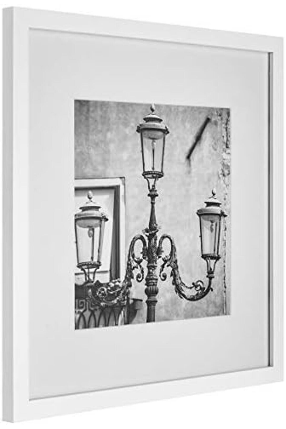 Perfect 12 Parça Beyaz Kare Fotoğraf Çerçevesi̇ Galeri̇ Duvar Ki̇ti̇ Dekorati̇f Sanat Baskıları Ve Asma Ş