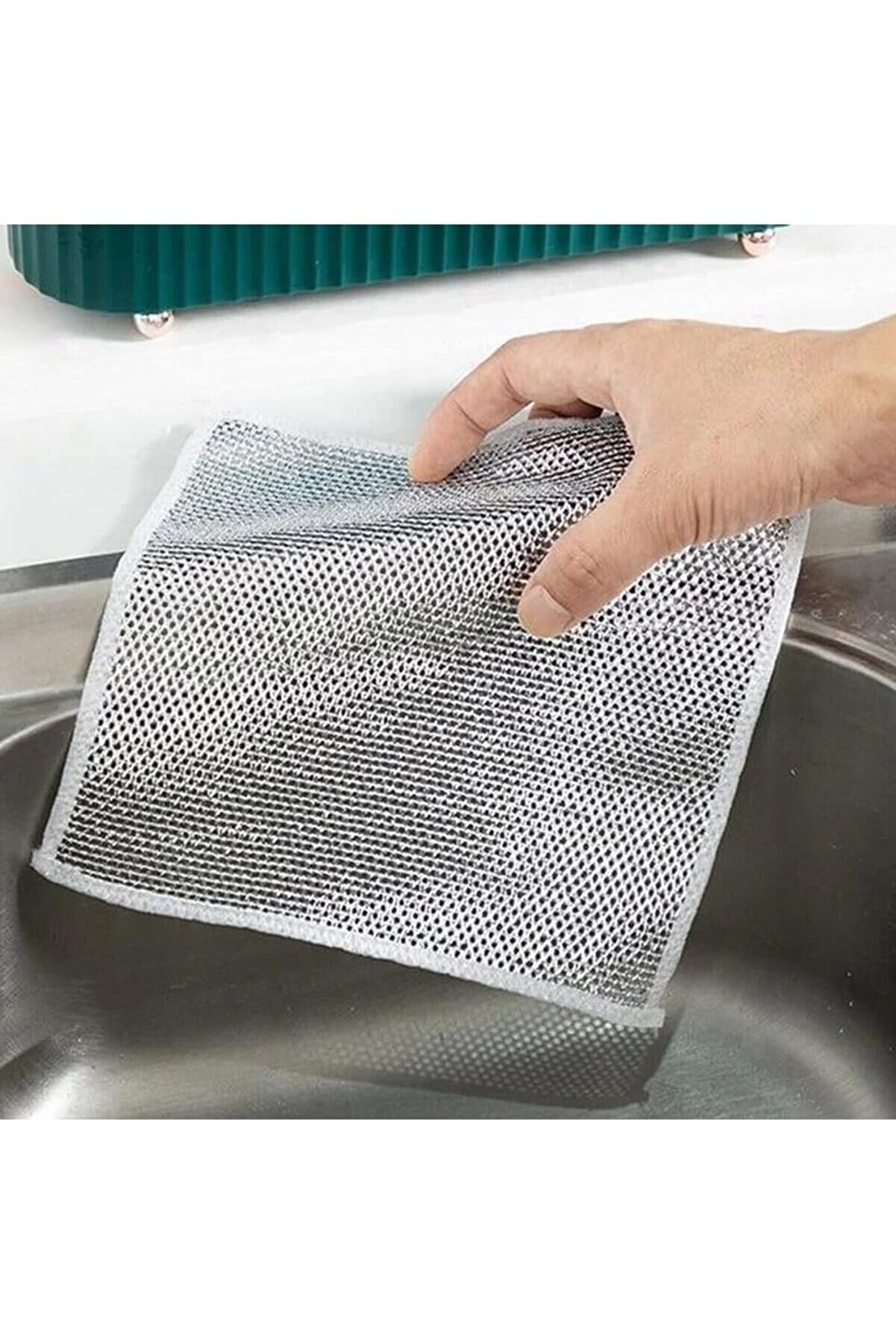 STOREMAX shpsell Outlet 3 Adet Çok Fonksiyonlu Çizmeyen Tel Bulaşık Bezi Bulaşık Havlusu Bulaşık Temizlik Ovm