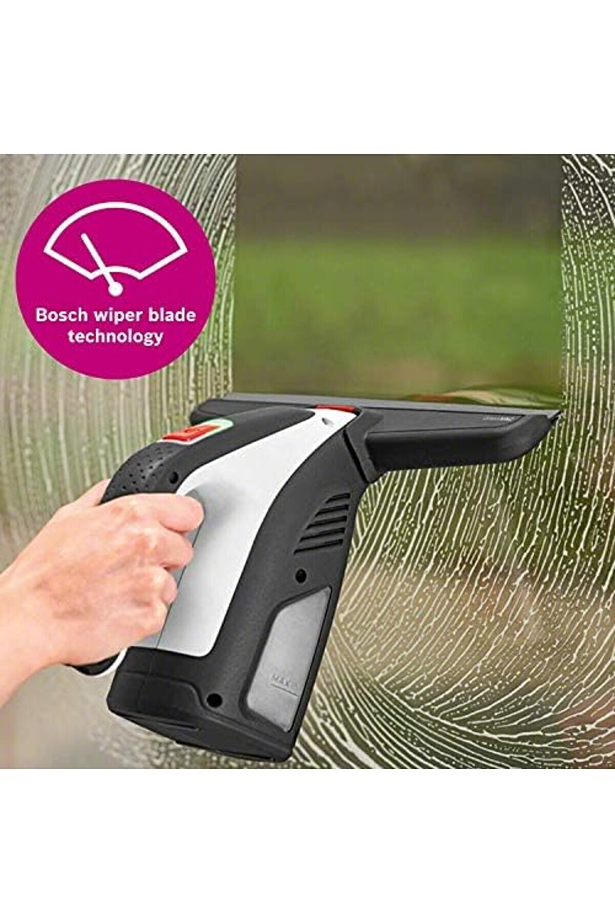 And Ak&uuml;l&uuml; Pencere Temi̇zleyi̇ci̇, Glassvac Cam Temi̇zleyi̇ci̇, Premi̇um Paket, Pencere, Ayna Ve Duş Temi̇zli̇