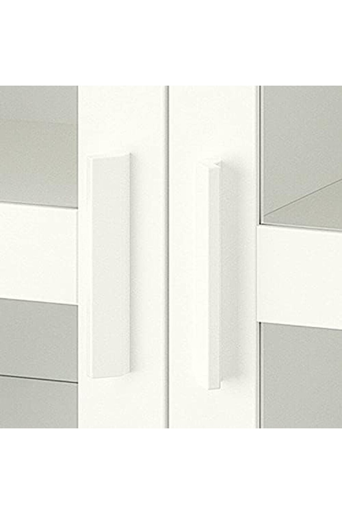 Kns-104-C-Beyaz 2 Cam Kapaklı Konsol 1014773