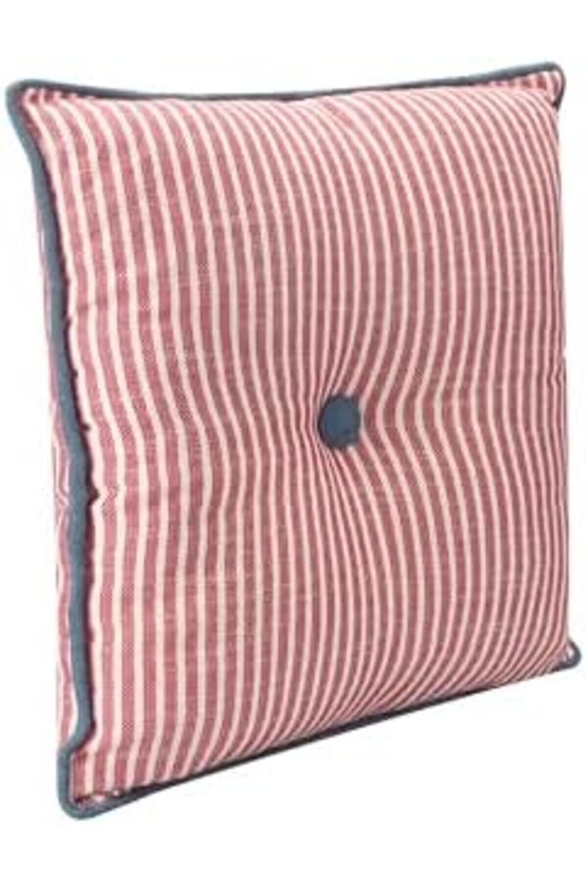 Chanti̇lly Kırmızı Çi̇zgi̇li̇ Pamuk Yastık 40X40Cm 1014773