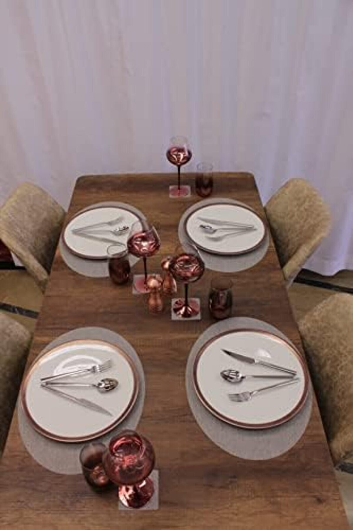 Oval Ps Kesi̇m Servi̇s 2 Adet 35X45 Cm 1014773