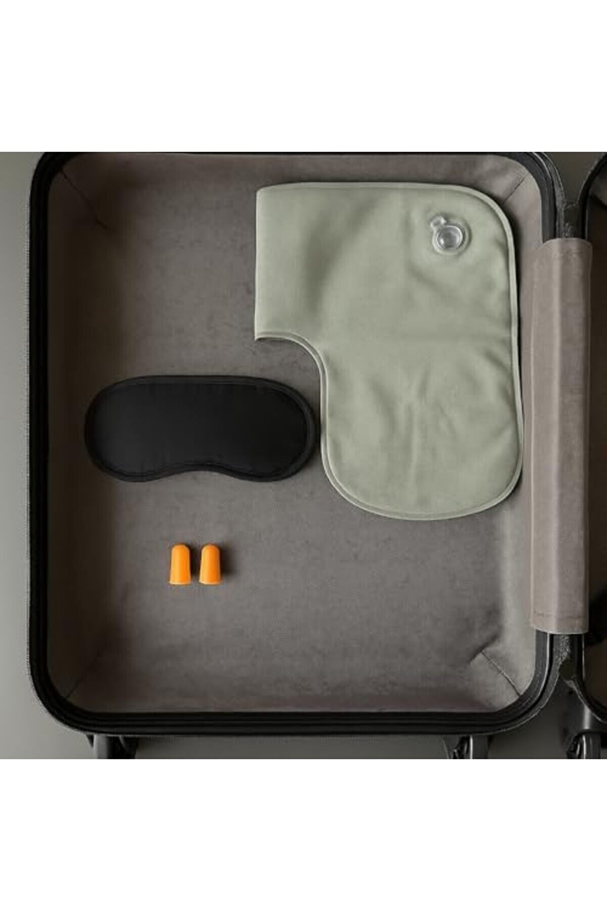 Shpsell Store Seyahat Konfor Seti̇ – Şi̇şme Boyun Yastığı, Göz Bandı Ve Kulak Tıkacı 3 Lü Ki̇t 11