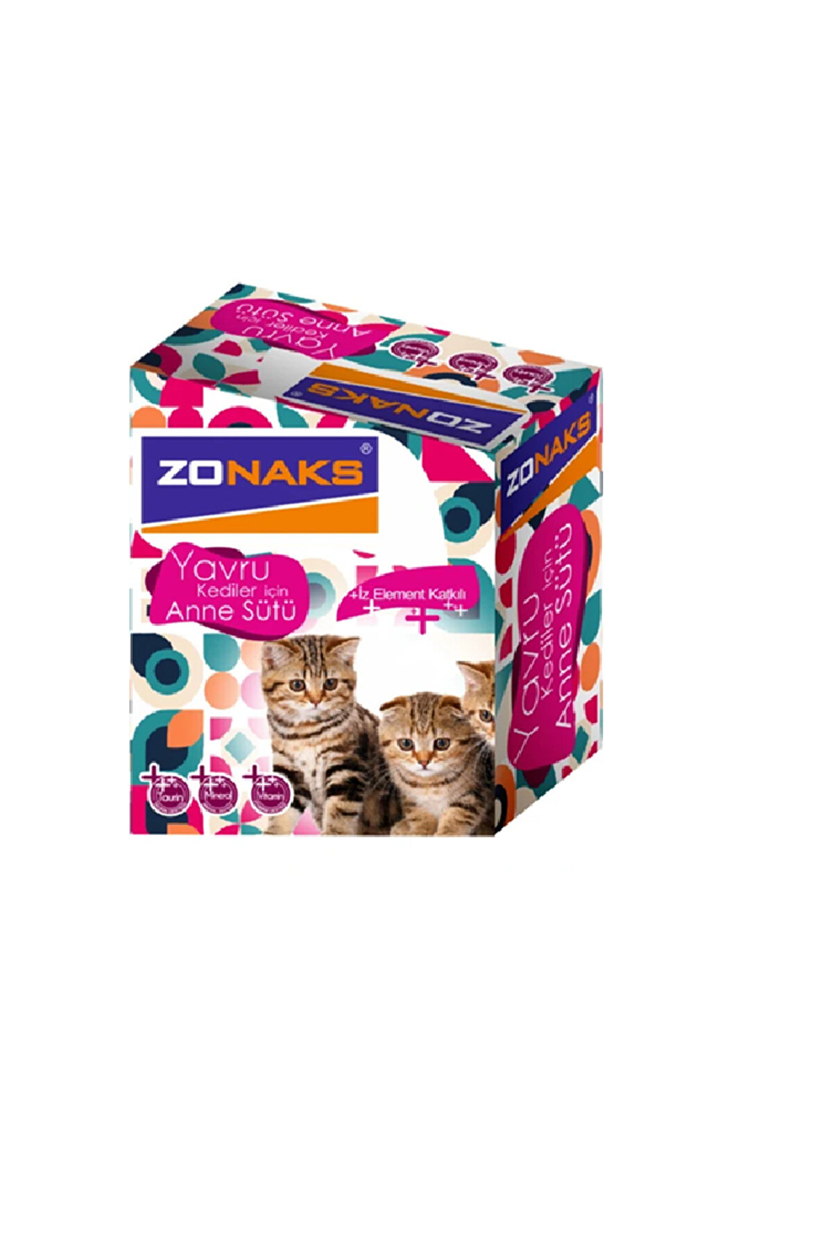 Zonax Yavru Kedi̇ler I&ccedil;i̇n Anne S&uuml;t Tozu 14X15G İz Element Katkılı
