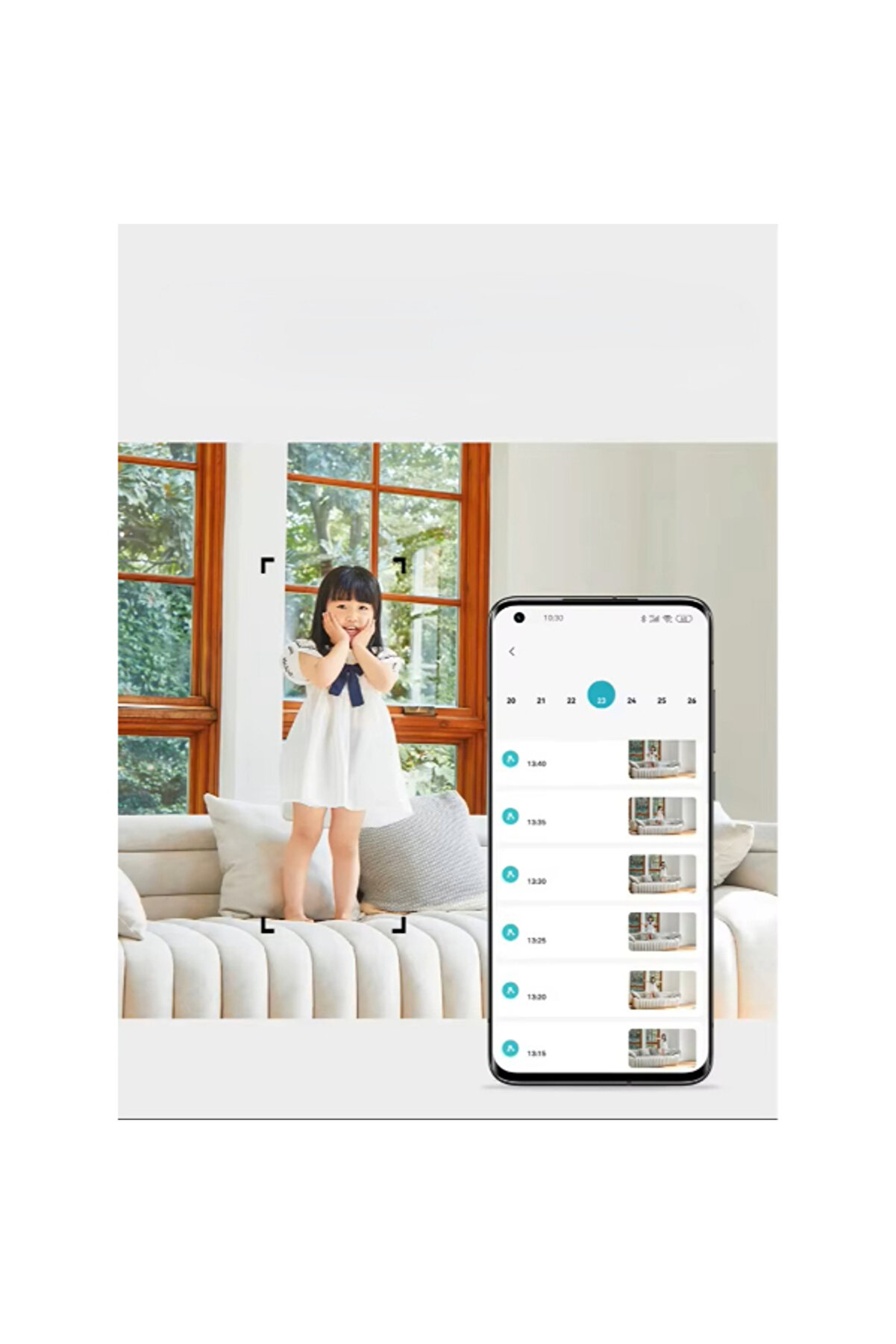 Uygulama Destekli̇ Wi̇-Fi̇ Ev Güvenli̇k Kamerası