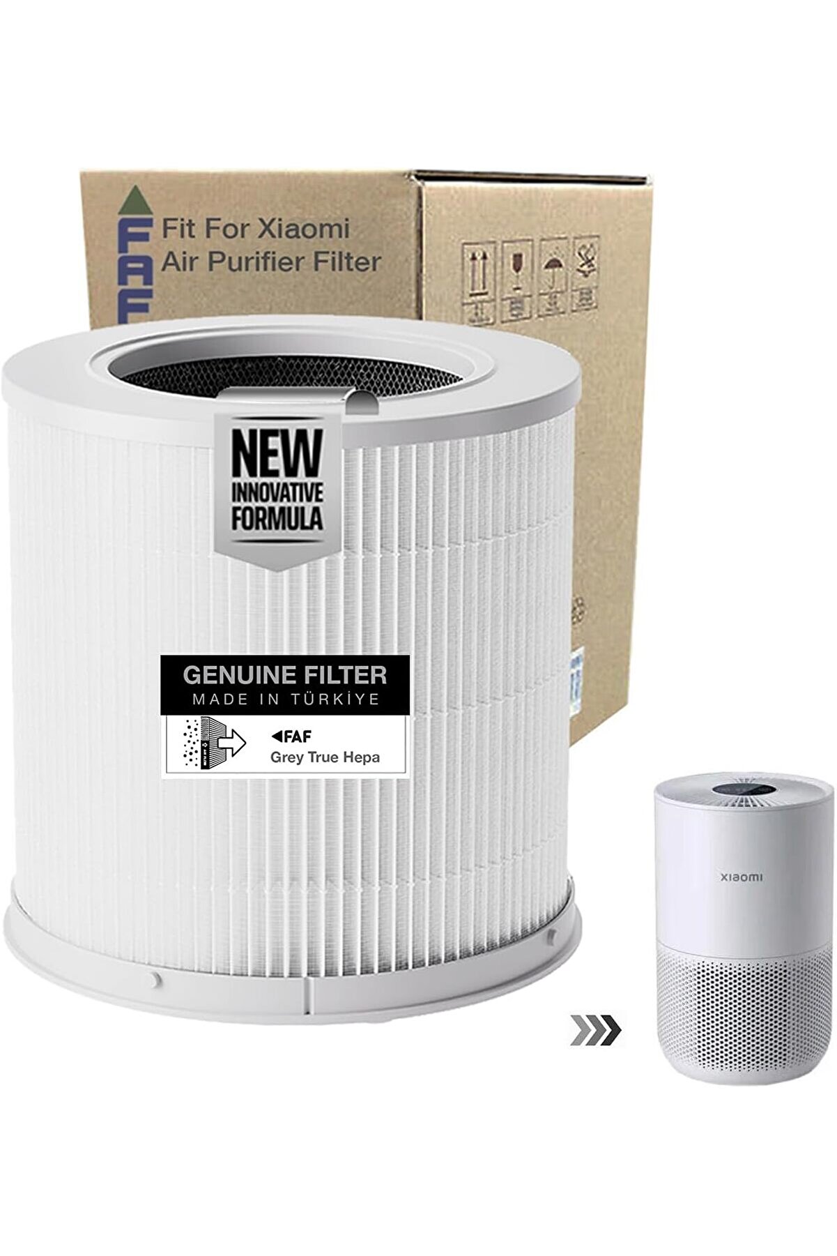 STOREMAX LvnShoppping Fresh Air Filter /_ Smart Purifier 4 Kompakt Filtre ile Uyumlu 360 Cam Yeni Formullü F