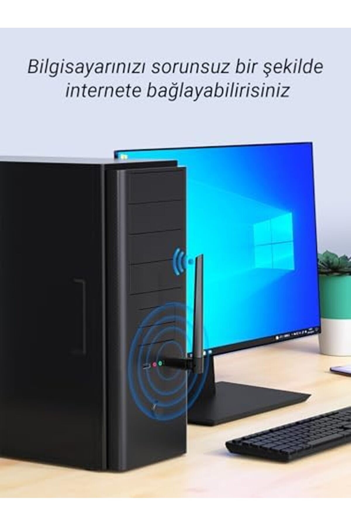 Ad081 150 Mbps Usb Wi̇reless Adaptör Wi̇fi̇ Alıcı Veri̇ci̇ Access Poi̇nt 1032927