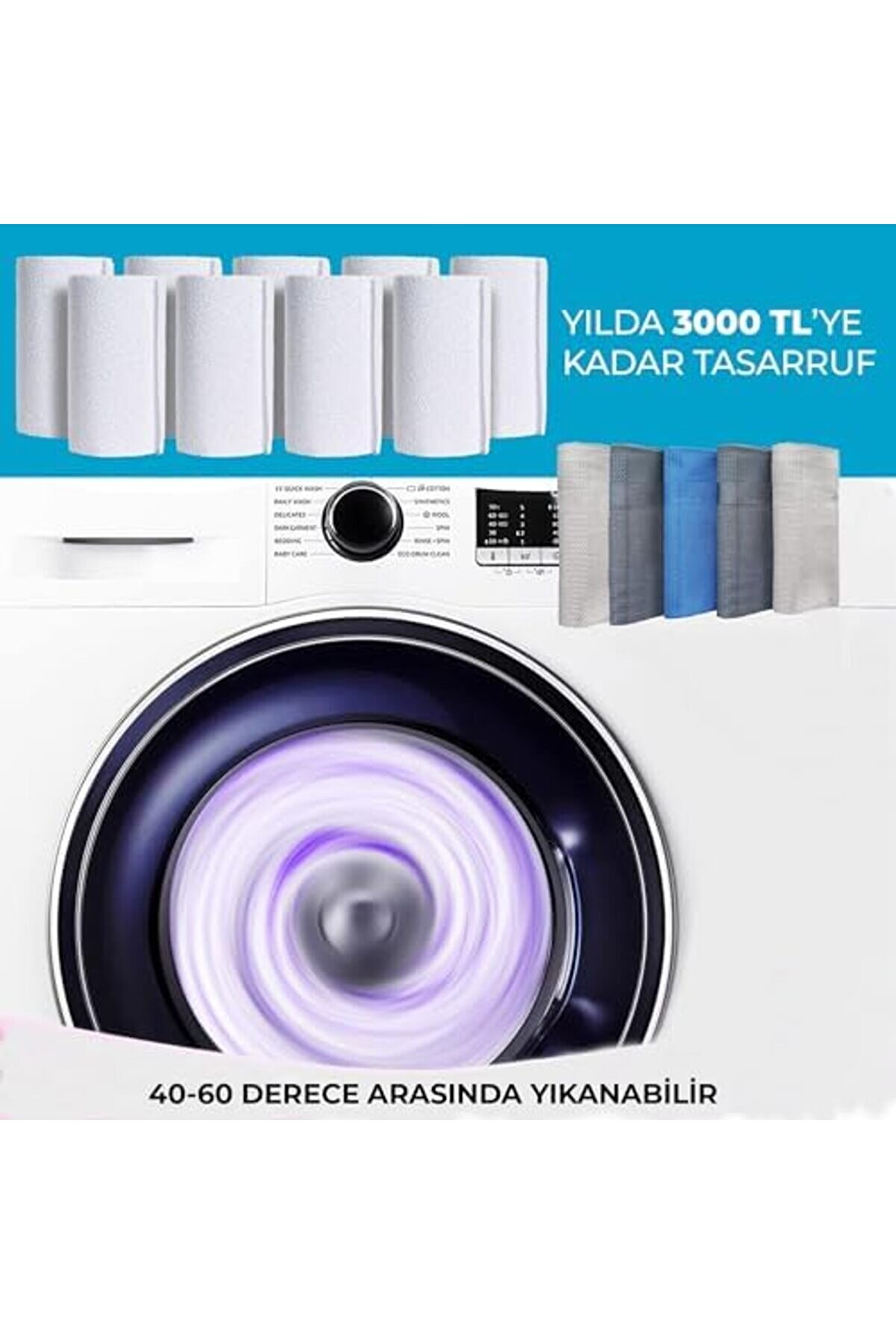 Polysi̇ght Mi̇krofi̇ber Temi̇zli̇k Bezi̇ 5 Li̇ Paket, 60X40 Cm Çok Amaçlı Si̇hi̇rli̇ Araba Cam, Toz, Mutfak, O
