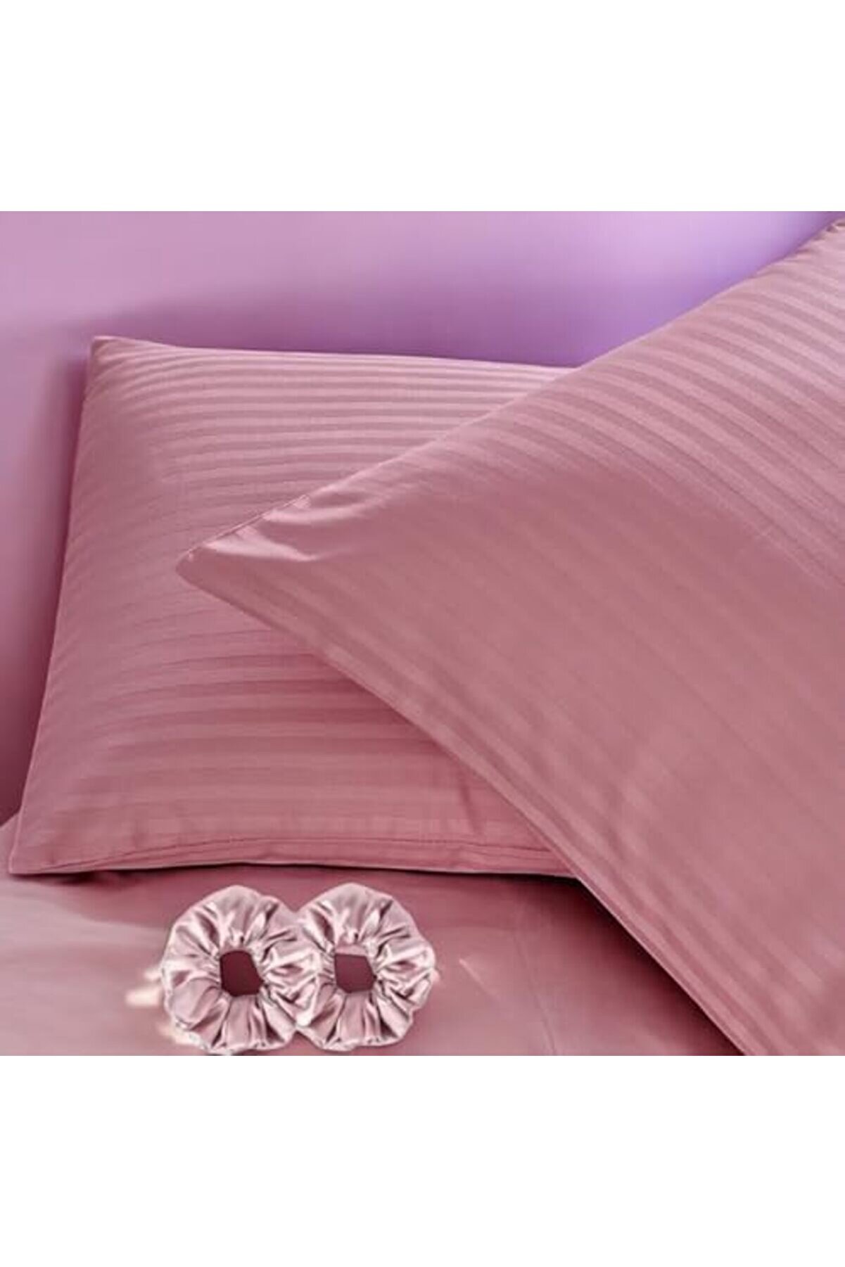 Ynsshopi̇ng 2 Adet Pamuk Yastık Kılıfı - 2 Li̇ Toka Hedi̇yeli̇ - 50X70Cm (Karışık Renk Ve Model) Newtrre