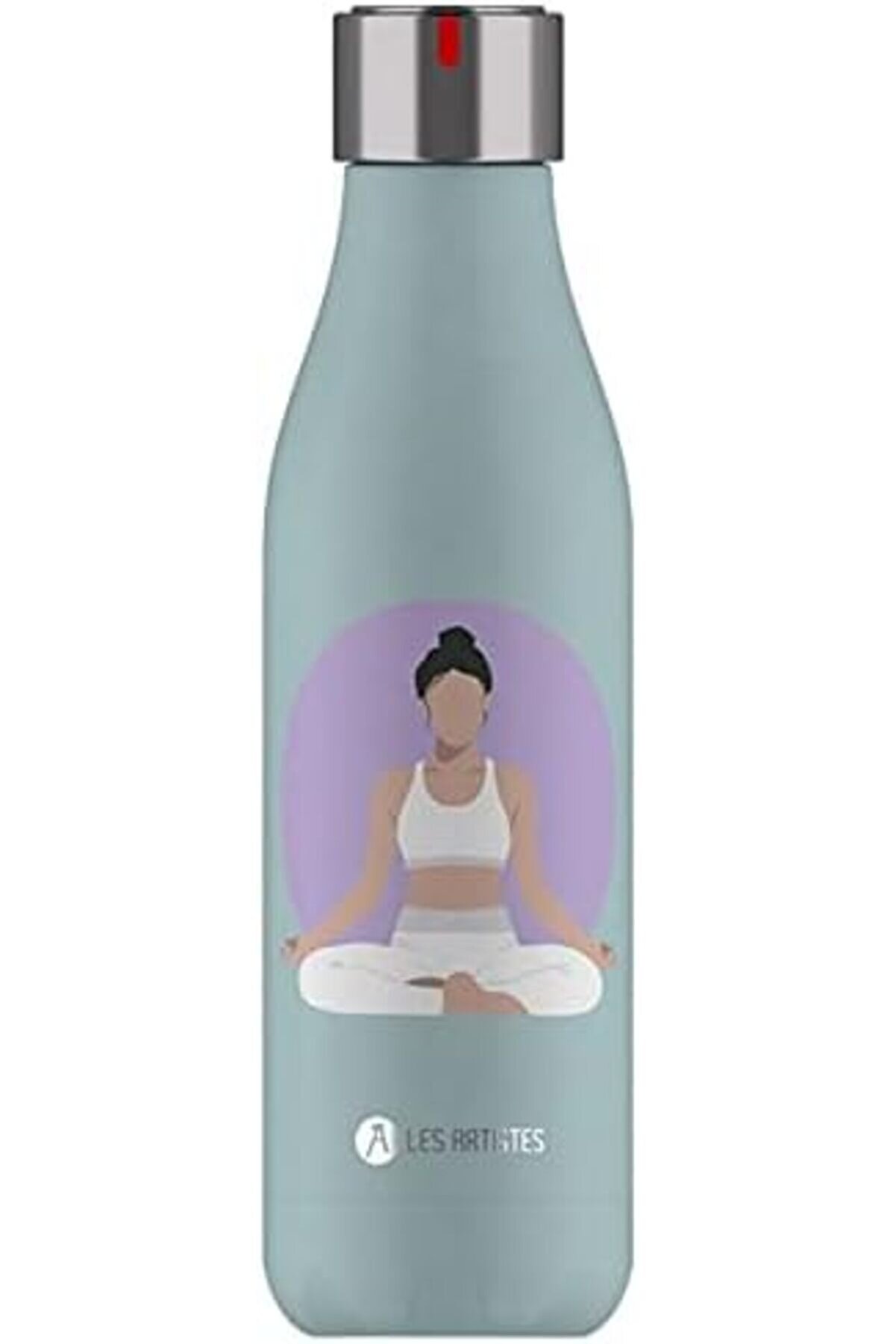 Lvnshop Pari̇s 500 Ml Çi̇ft Katmanlı Paslanmaz Çeli̇k Isı Yalıtımlı Termos Matara Wellness | Sızdırmaz,