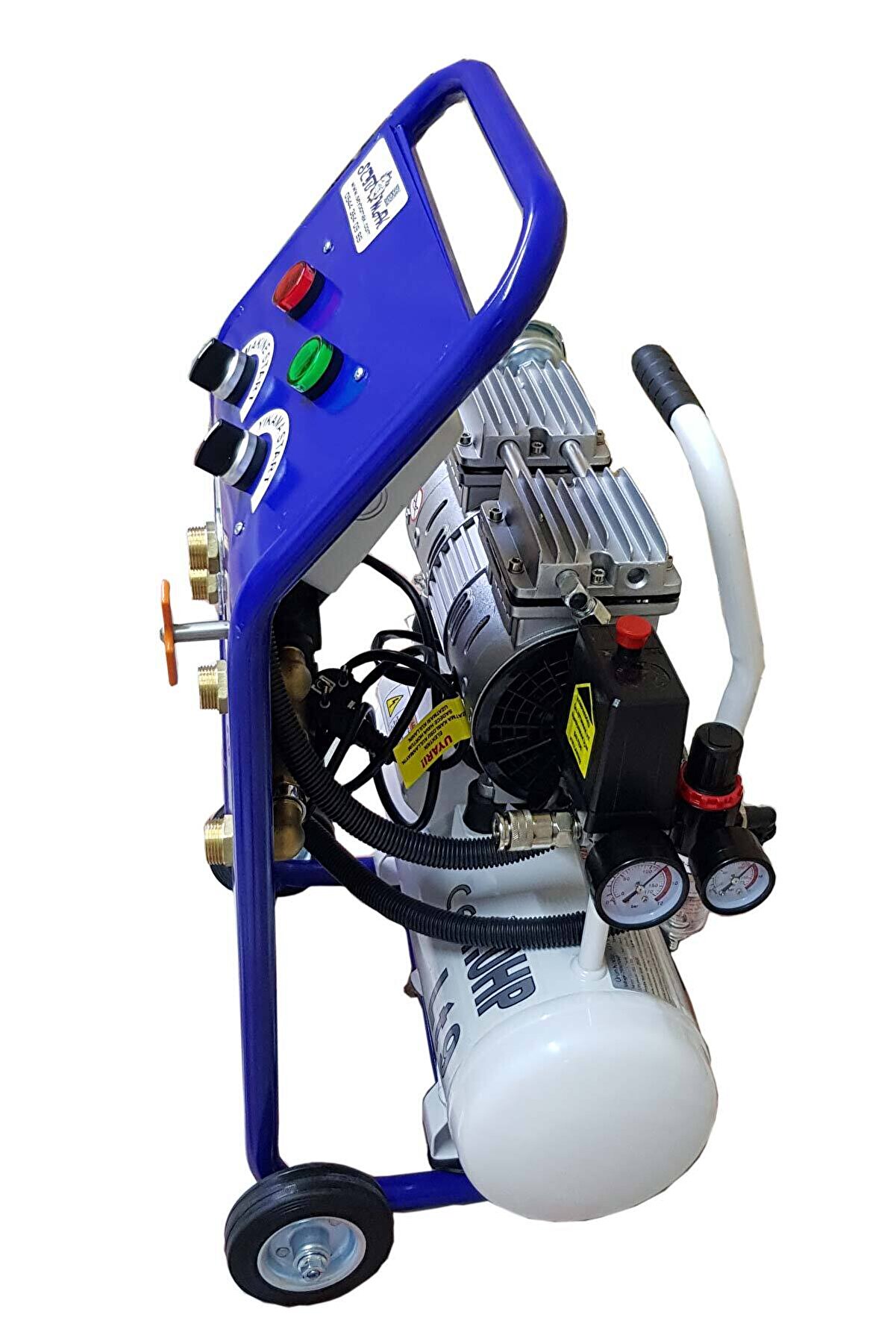 Seybomak Havalı Petek Temi̇zleme Maki̇nesi̇ Çi̇ft Yönlü Mavi̇ 1 Hp