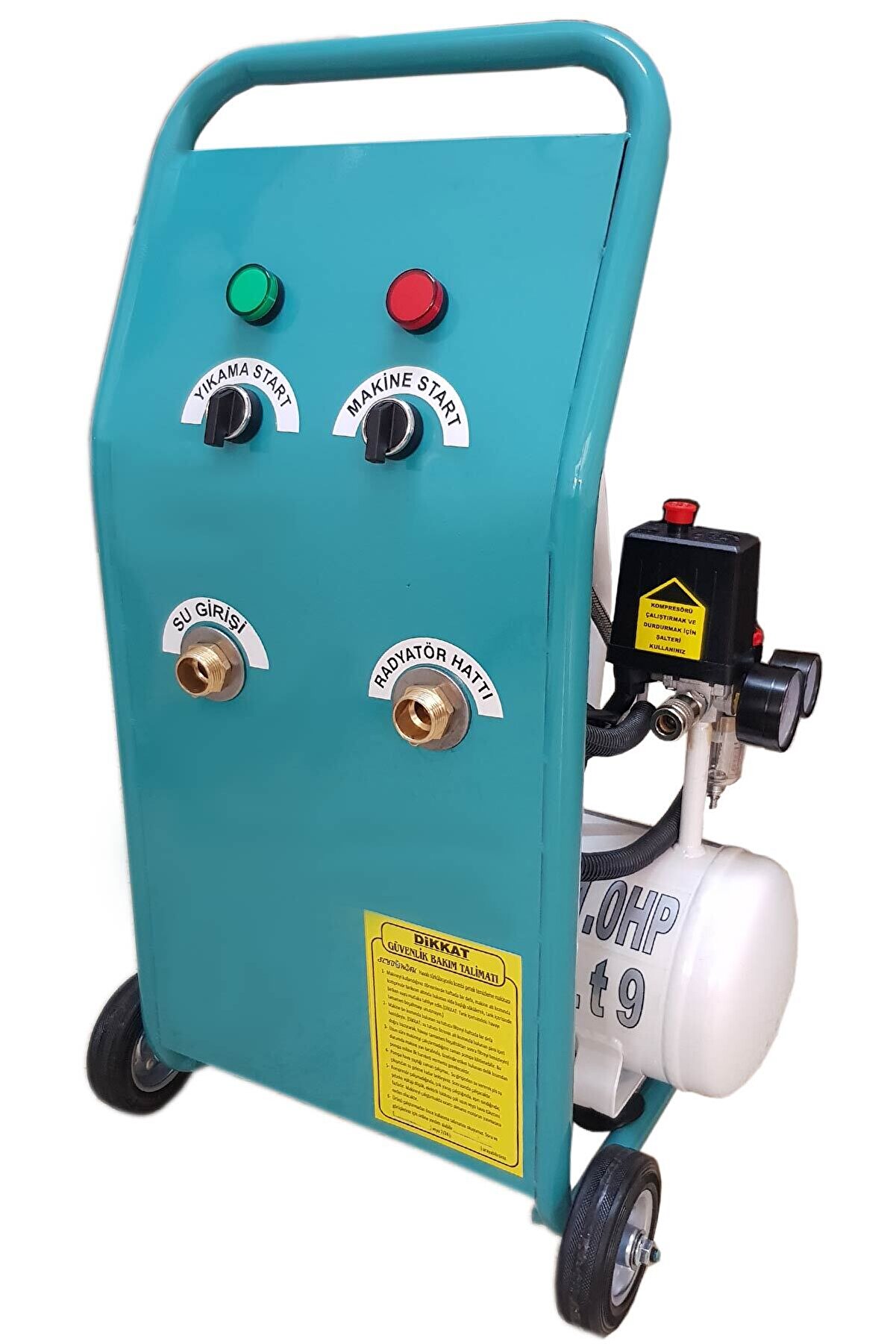 Seybomak Havalı Petek Temi̇zleme Maki̇nesi̇ Tek Yönlü-Darbeli̇ Yıkama 1 Hp